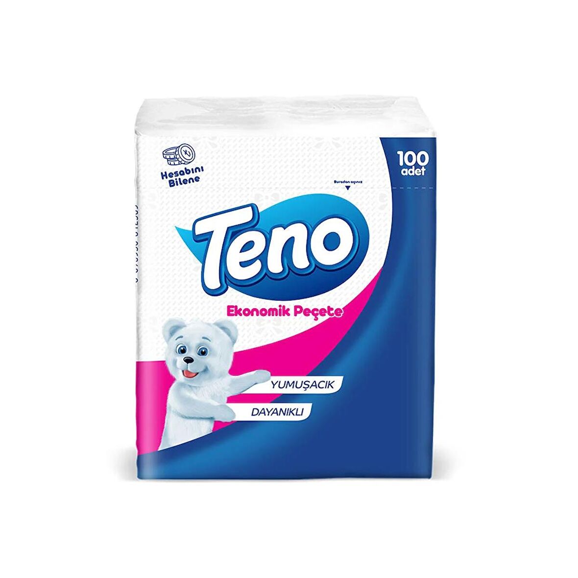 Teno Peçete 100'lü X 32 Paket ( 3200 Yaprak )