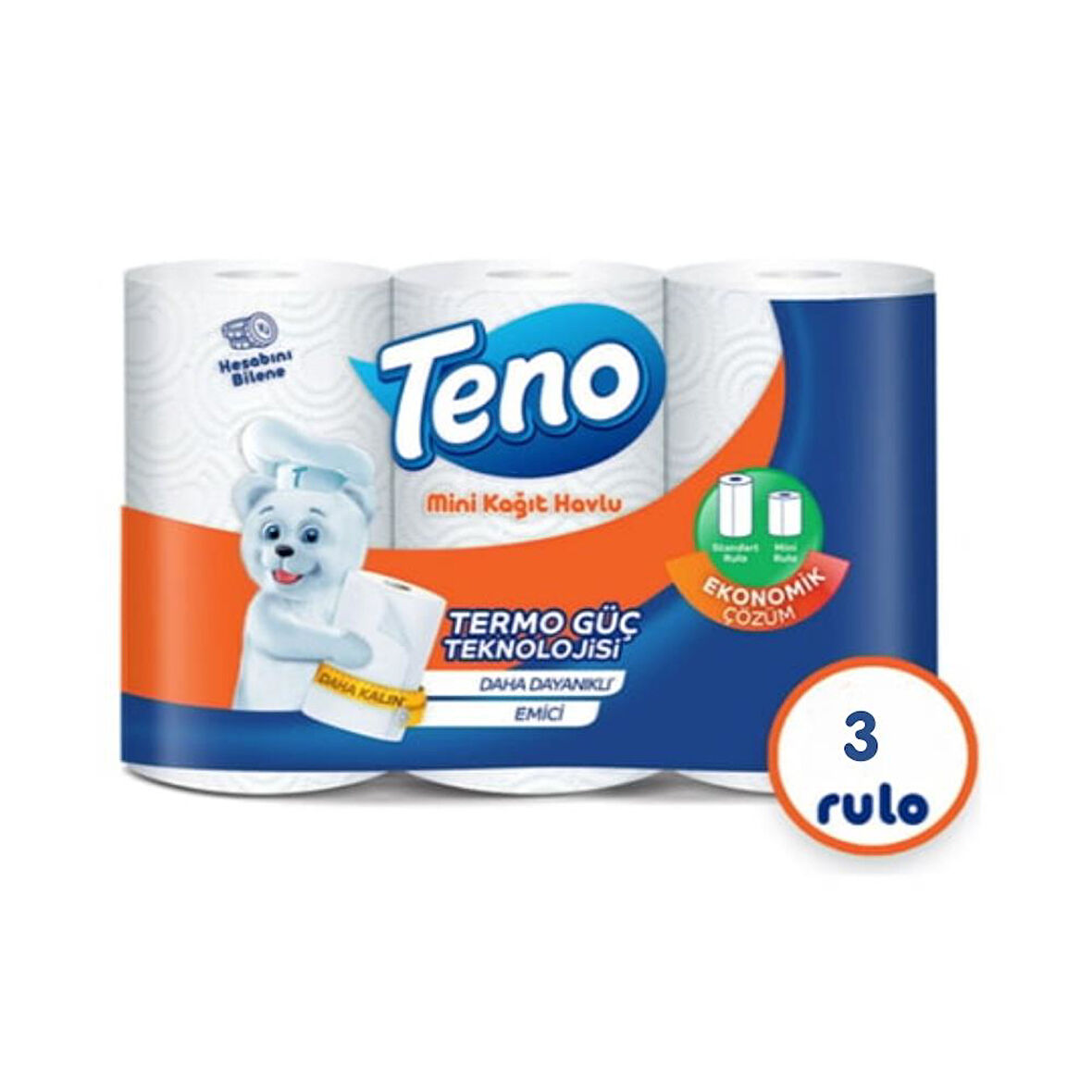 Teno Havlu Mini 3'lü