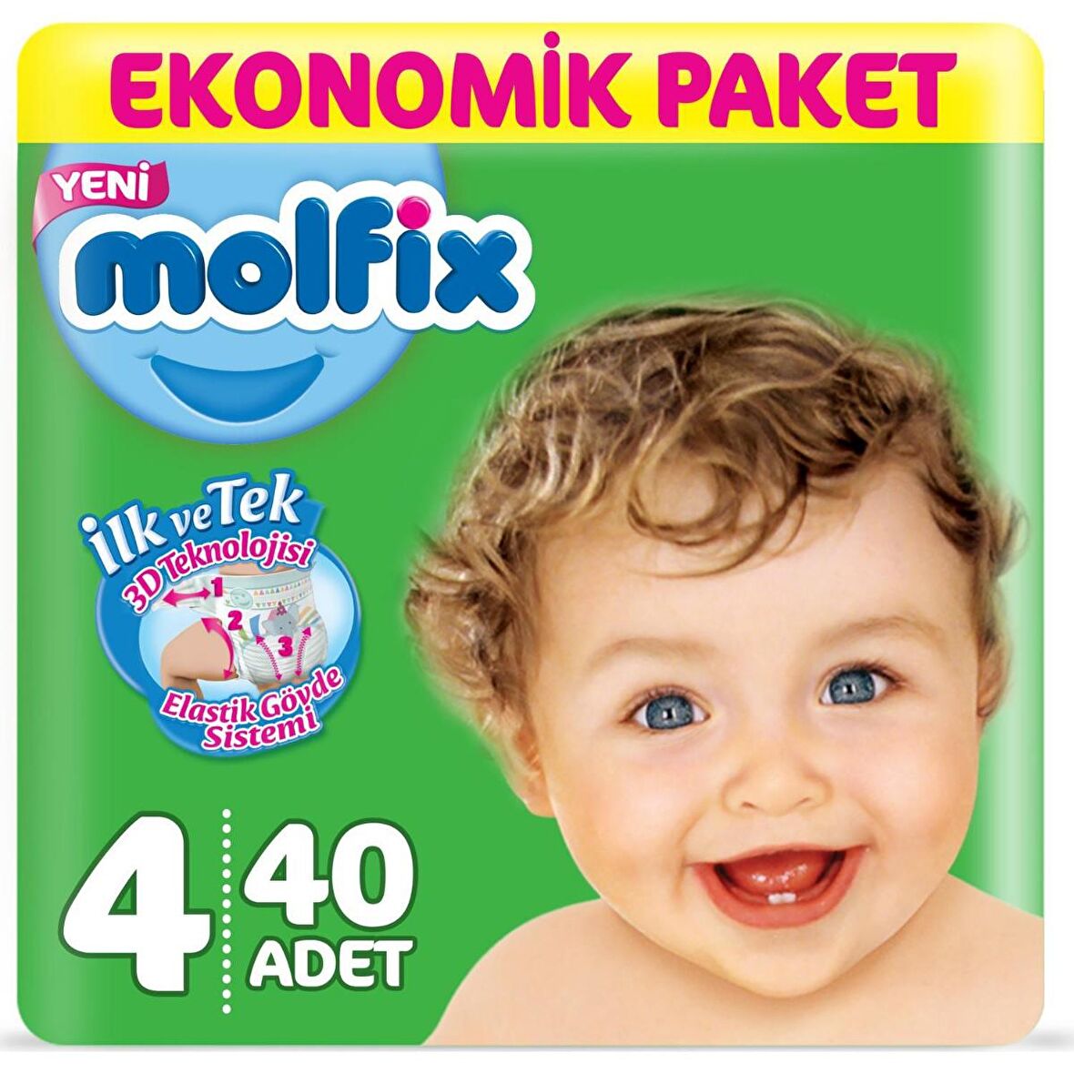 Molfix Eko Paket Maxi 40Lı