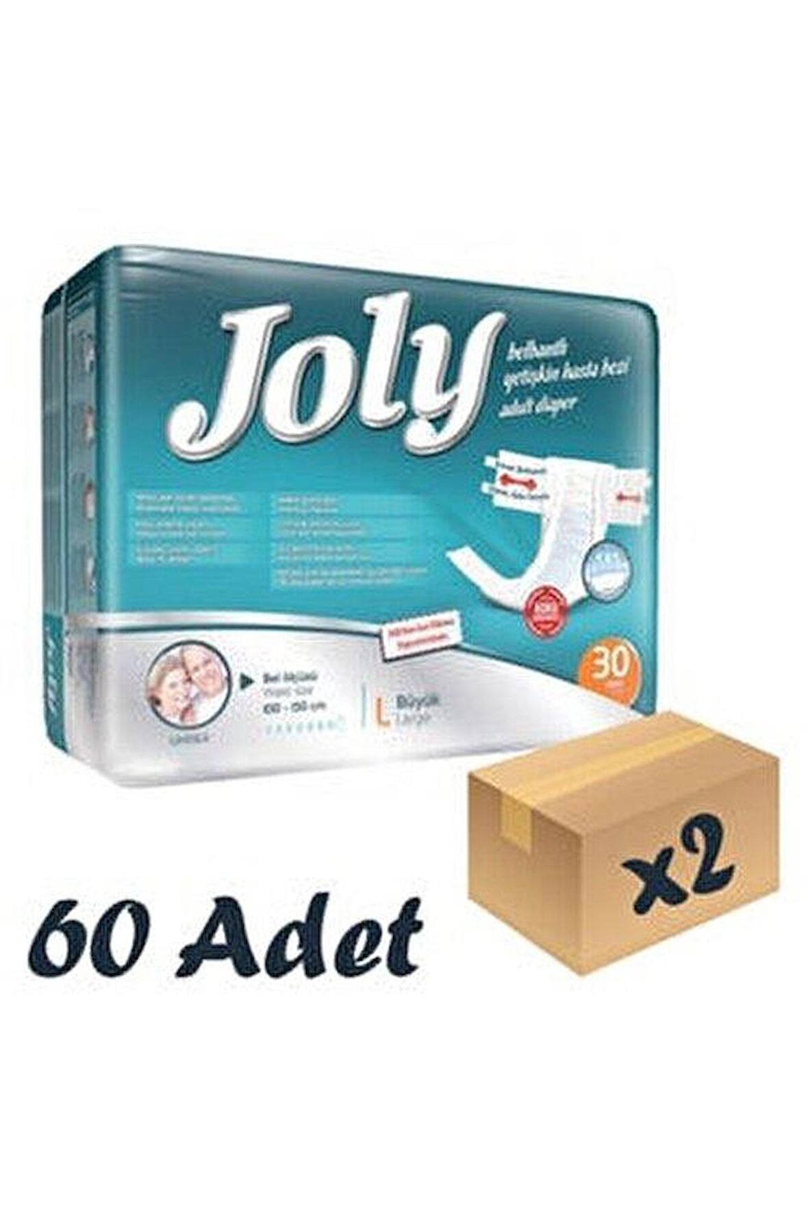 JOLY HASTA BEZİ 30 LU LARGE X 2 PAKET 60 ADET