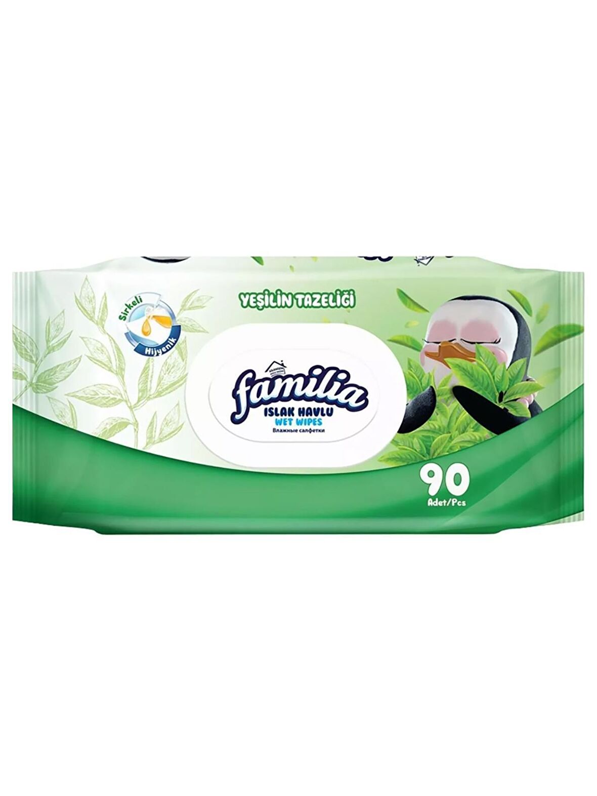 Familia 90 Yaprak 1 Paket Islak Mendil