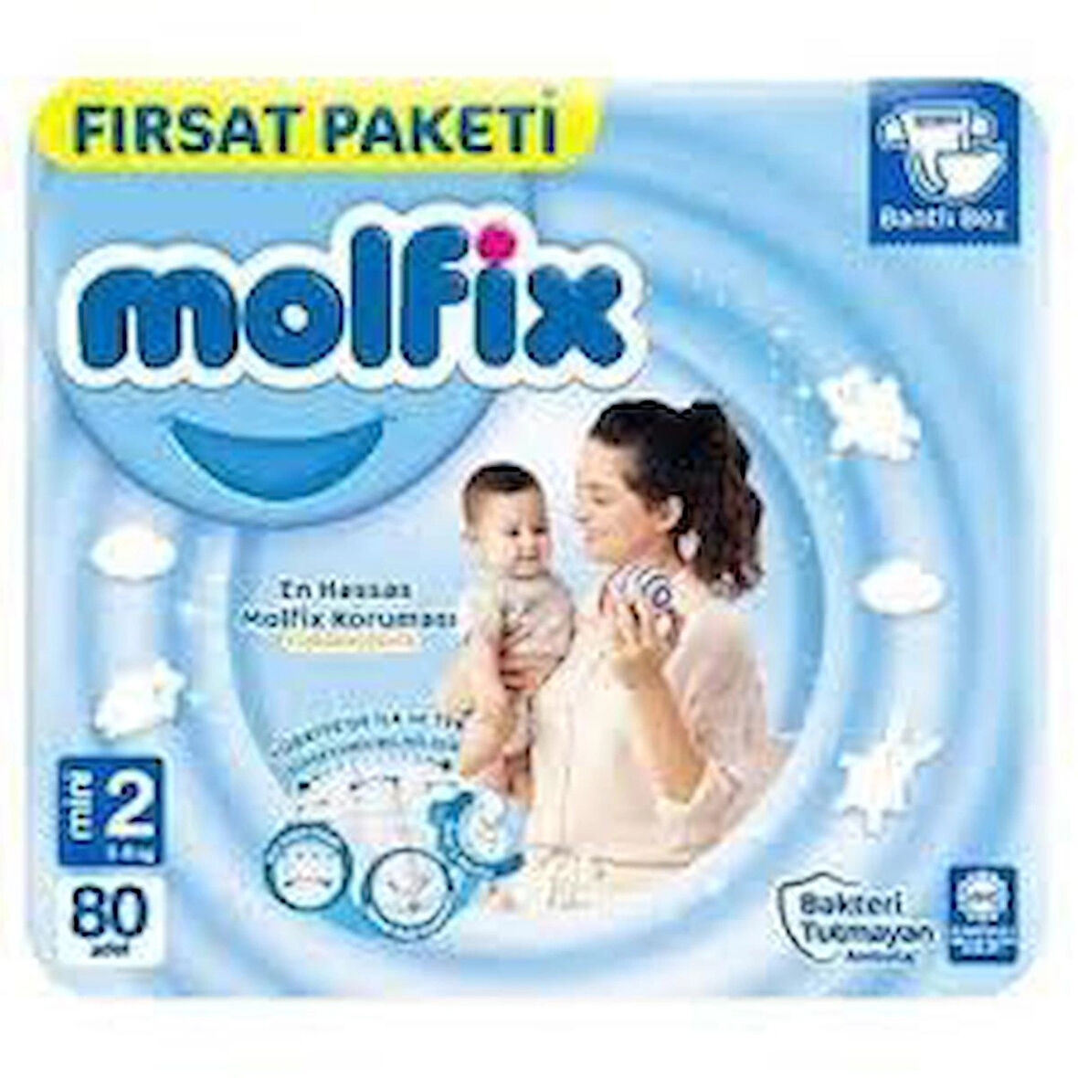 MOLFİX FIRSAT PAKETİ NO:2 3-6 KG 80 Lİ