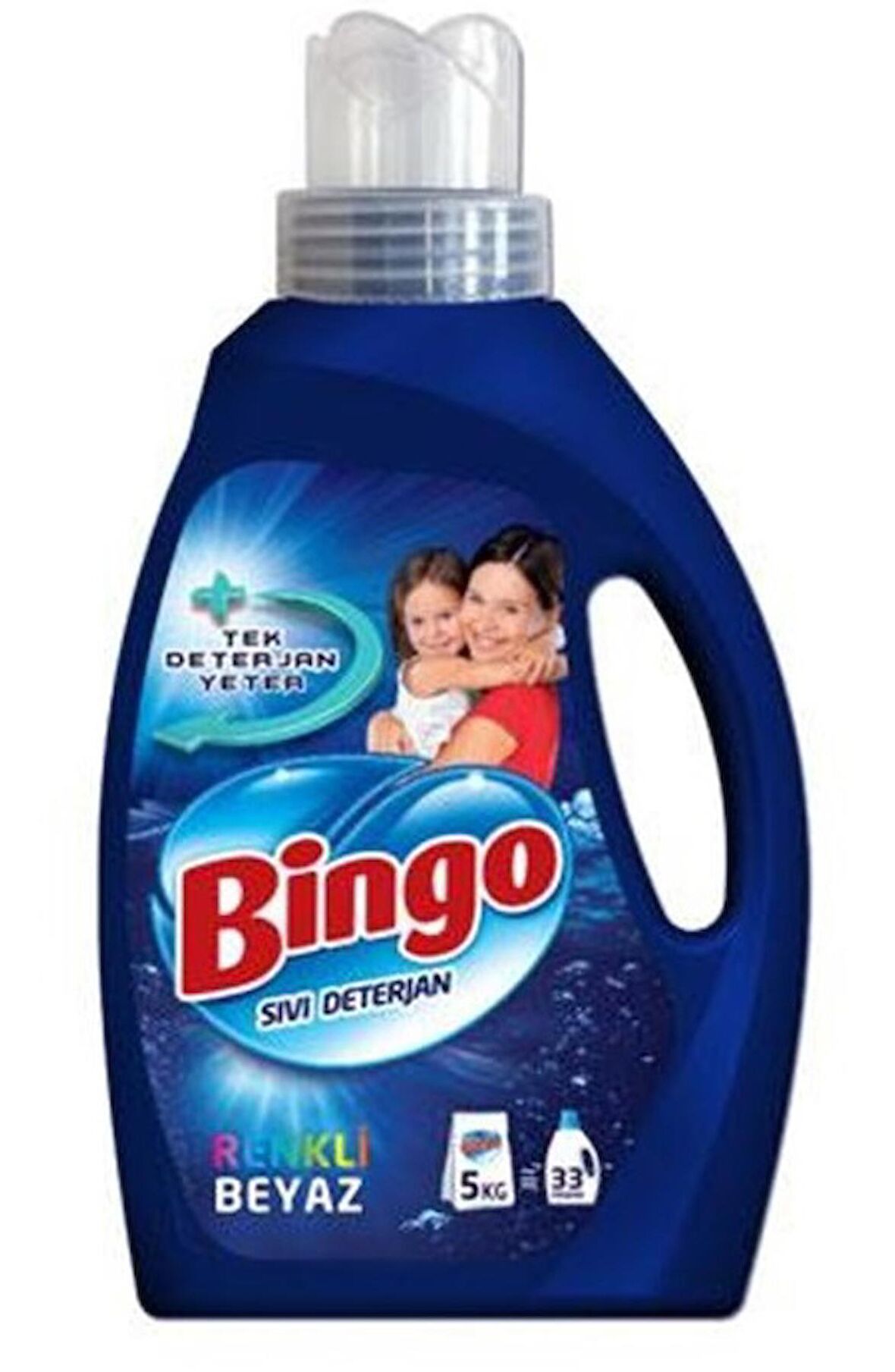 Bingo Renk Koruma & Leke Karşıtı Renkliler için Sıvı Deterjan 15 Yıkama 975 ml