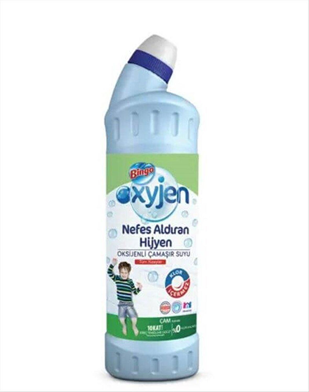 Bingo Oksijen Nefes Aldıran Hijyen Çam Normal Sıvı Çamaşır Suyu 750 ml