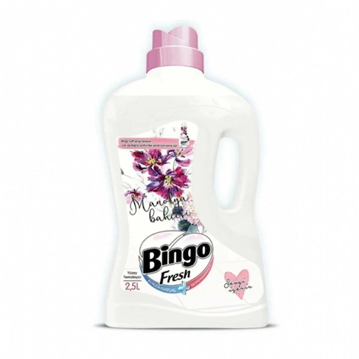 Bingo Fresh Yüzey Temizleyici 2,5 Lt. Manolya Bahçesi (24'lü)