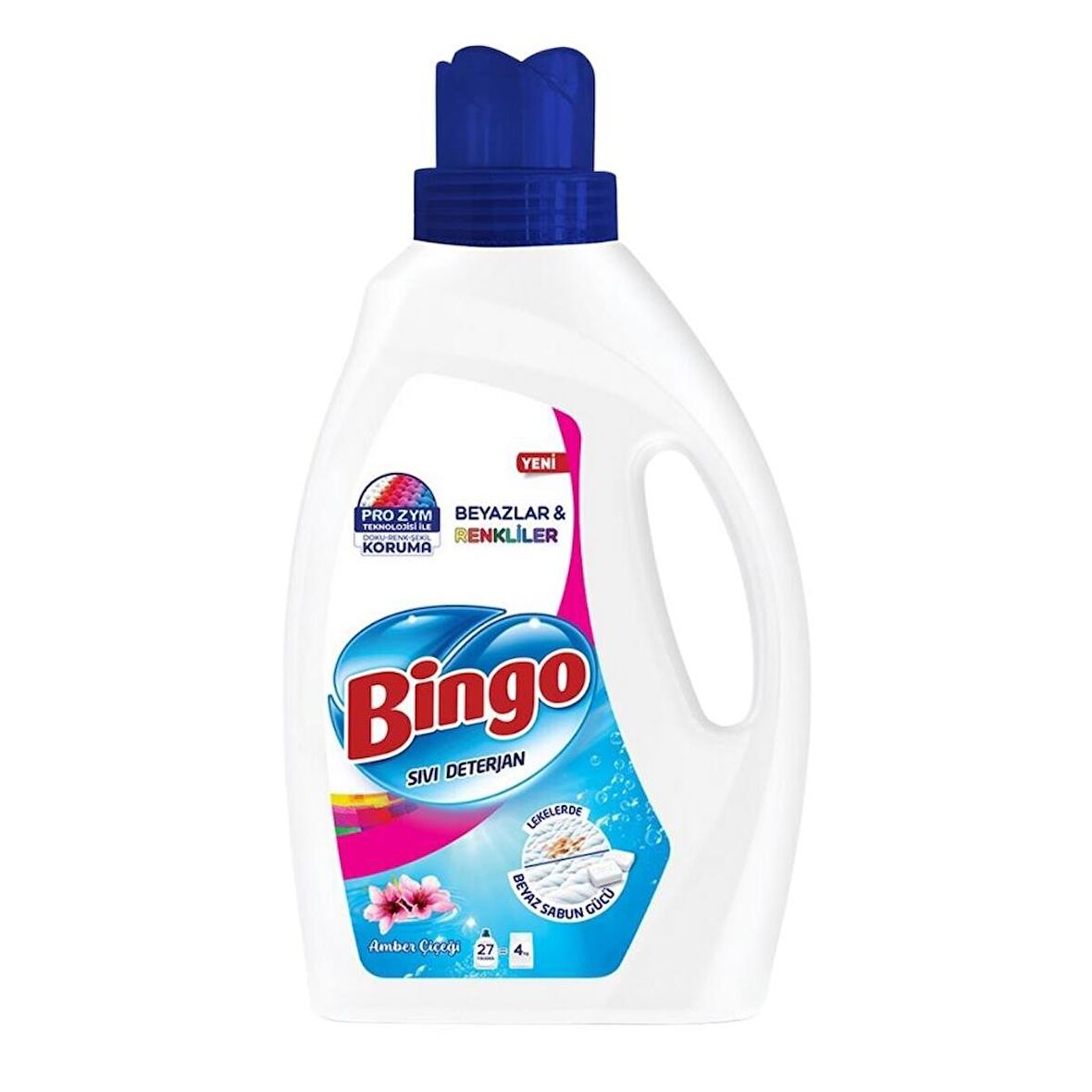 Bingo Matik Sıvı Deterjan Amber Çiçeği 1775 Ml