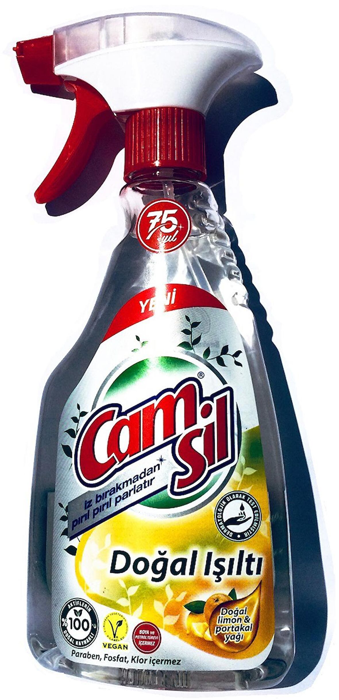 Cam Sil Doğal Işıltı (Limon&Portakal Yağları) 500 ml