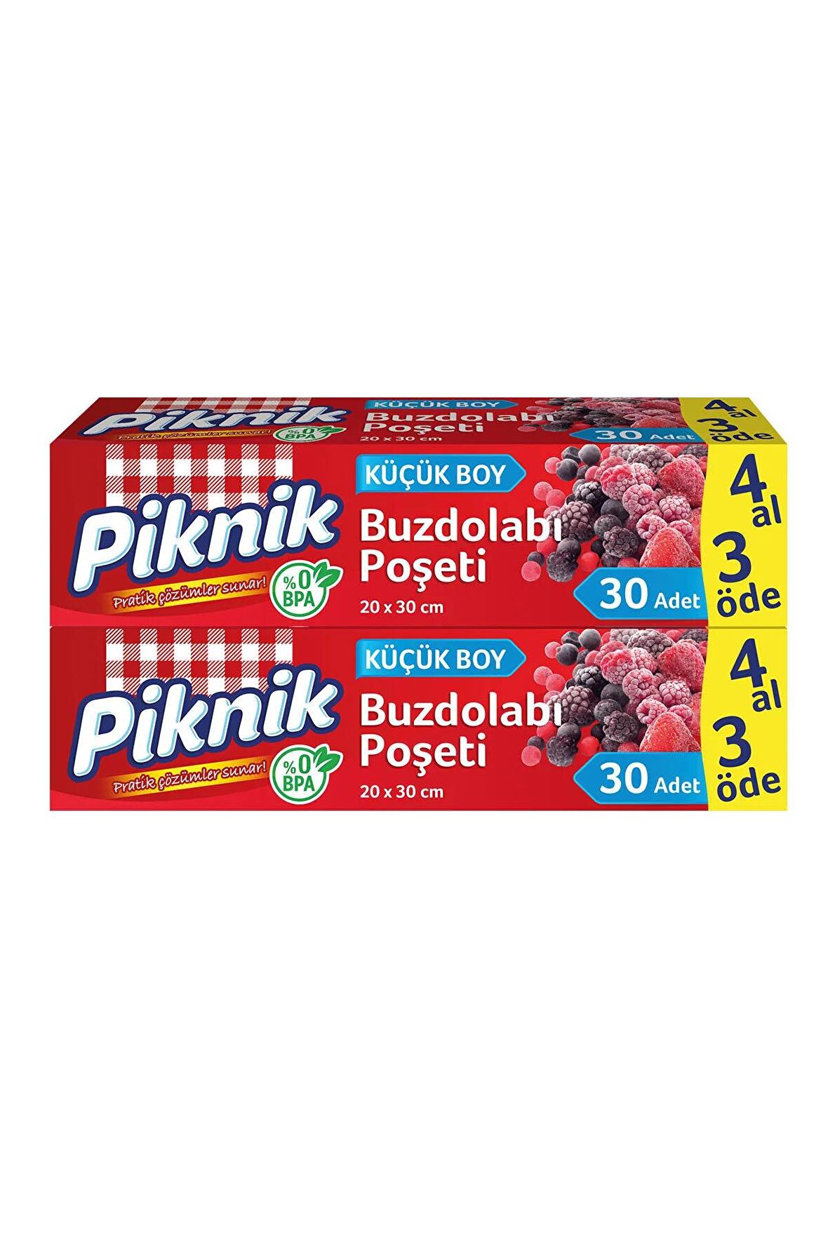 PİKNİK BUZD.POŞ.KÜÇÜK 4AL3 ÖDE 30 