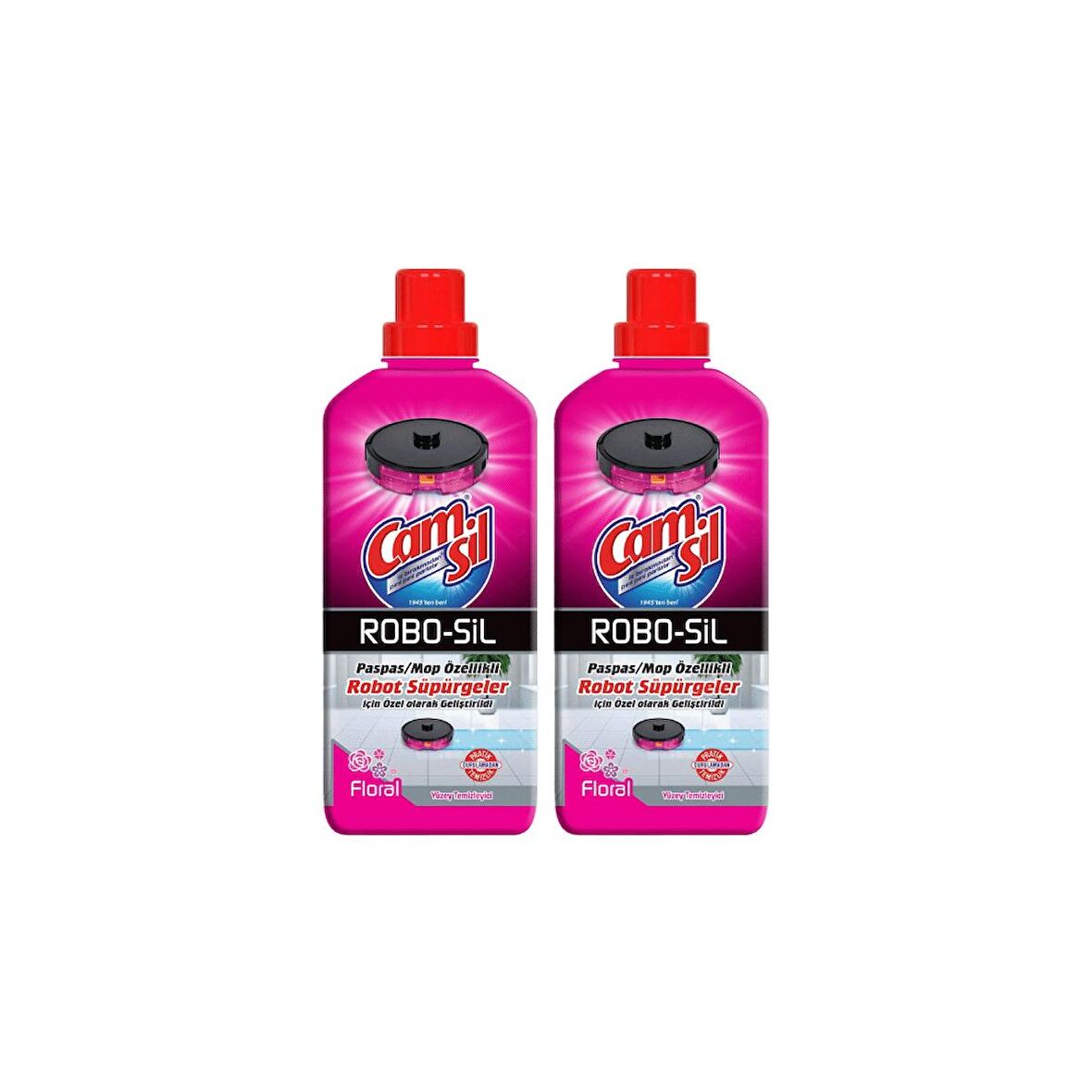 Camsil Robo-Sil Yüzey Temizleyici Floral 900 Ml X 2 Adet