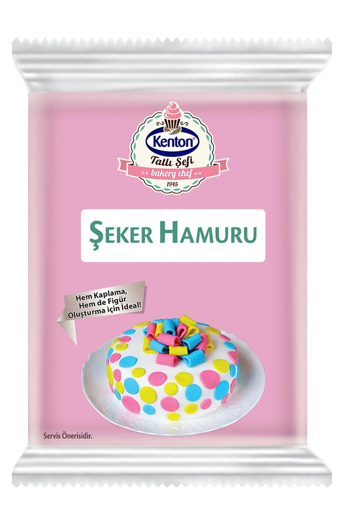 KENTON TATLI ŞEFİ ŞEKER HAMUR PEMBE 200g