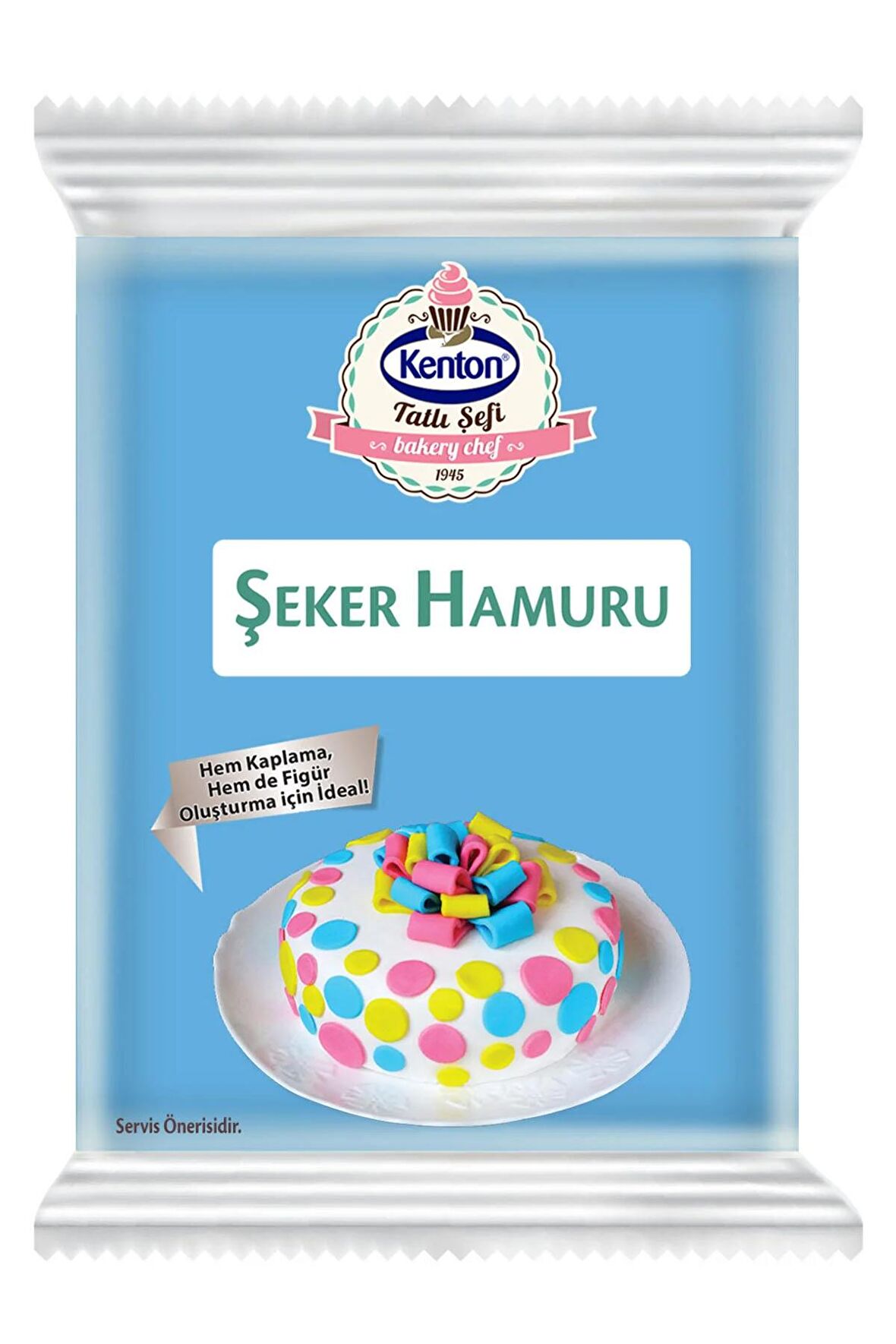 KENTON TATLI ŞEFİ ŞEKER HAMUR MAVİ 200g