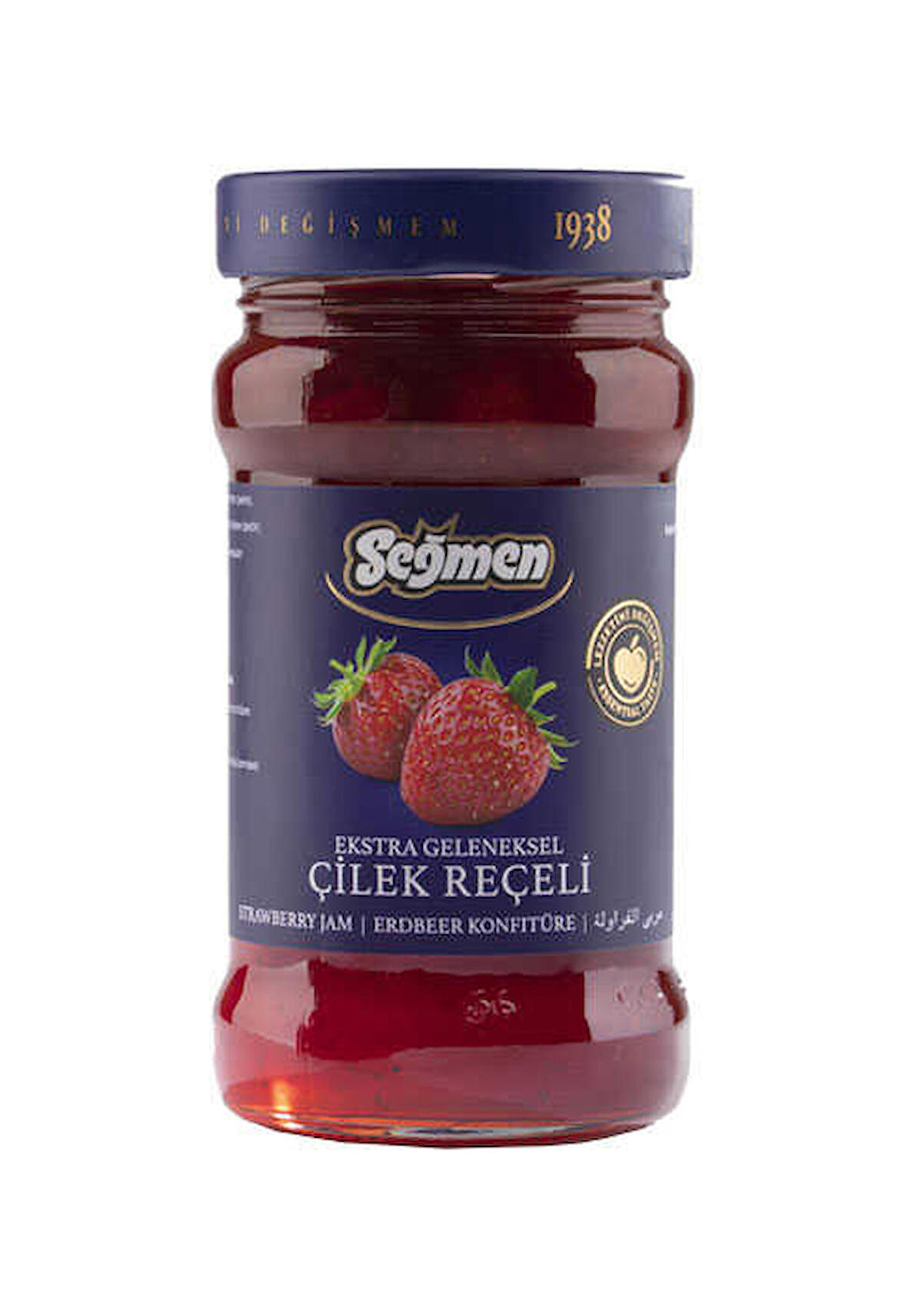 Seğmen Çilek Reçeli Kavanoz 380g