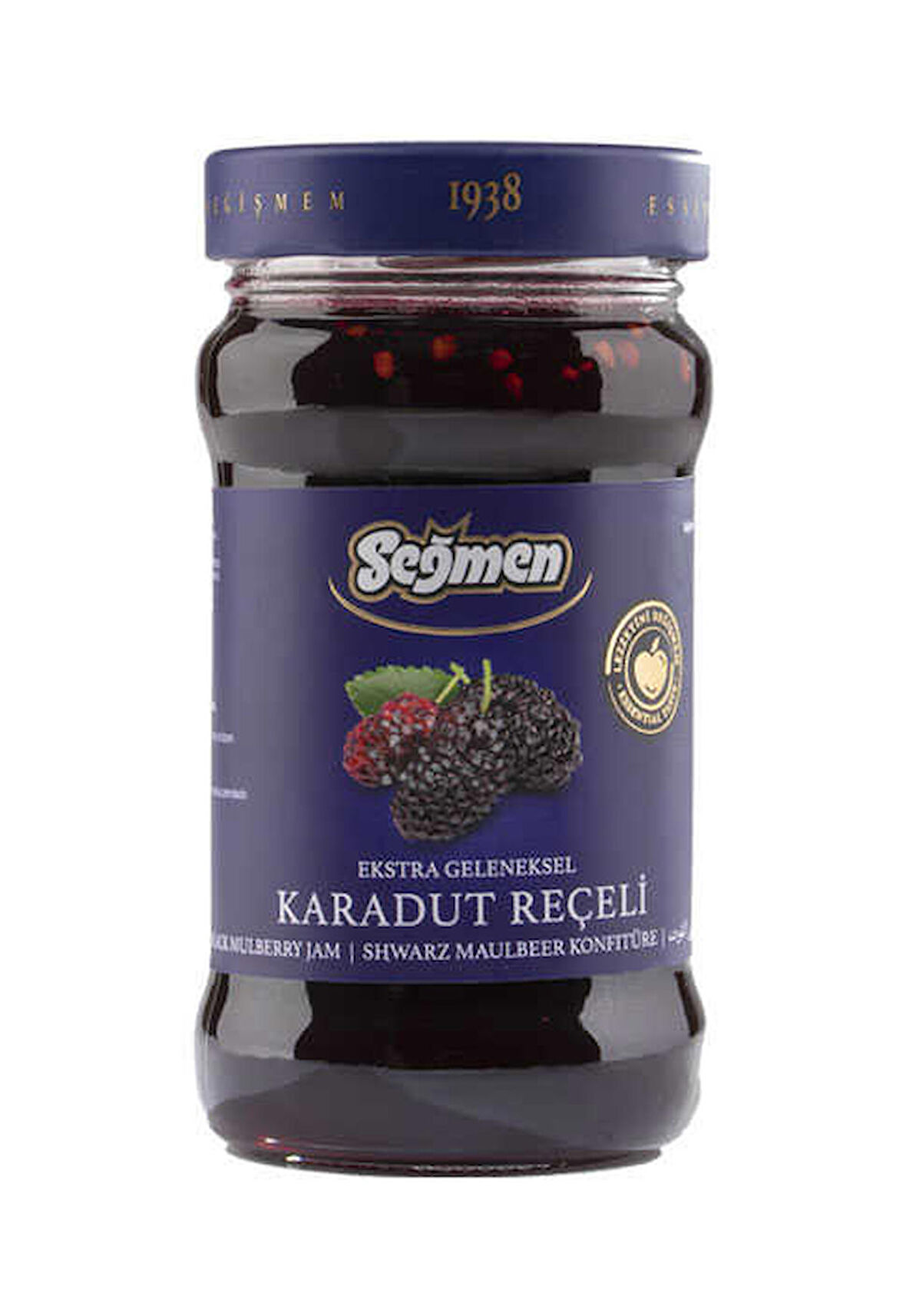 Seğmen Karadut Reçeli Kavanoz 380g