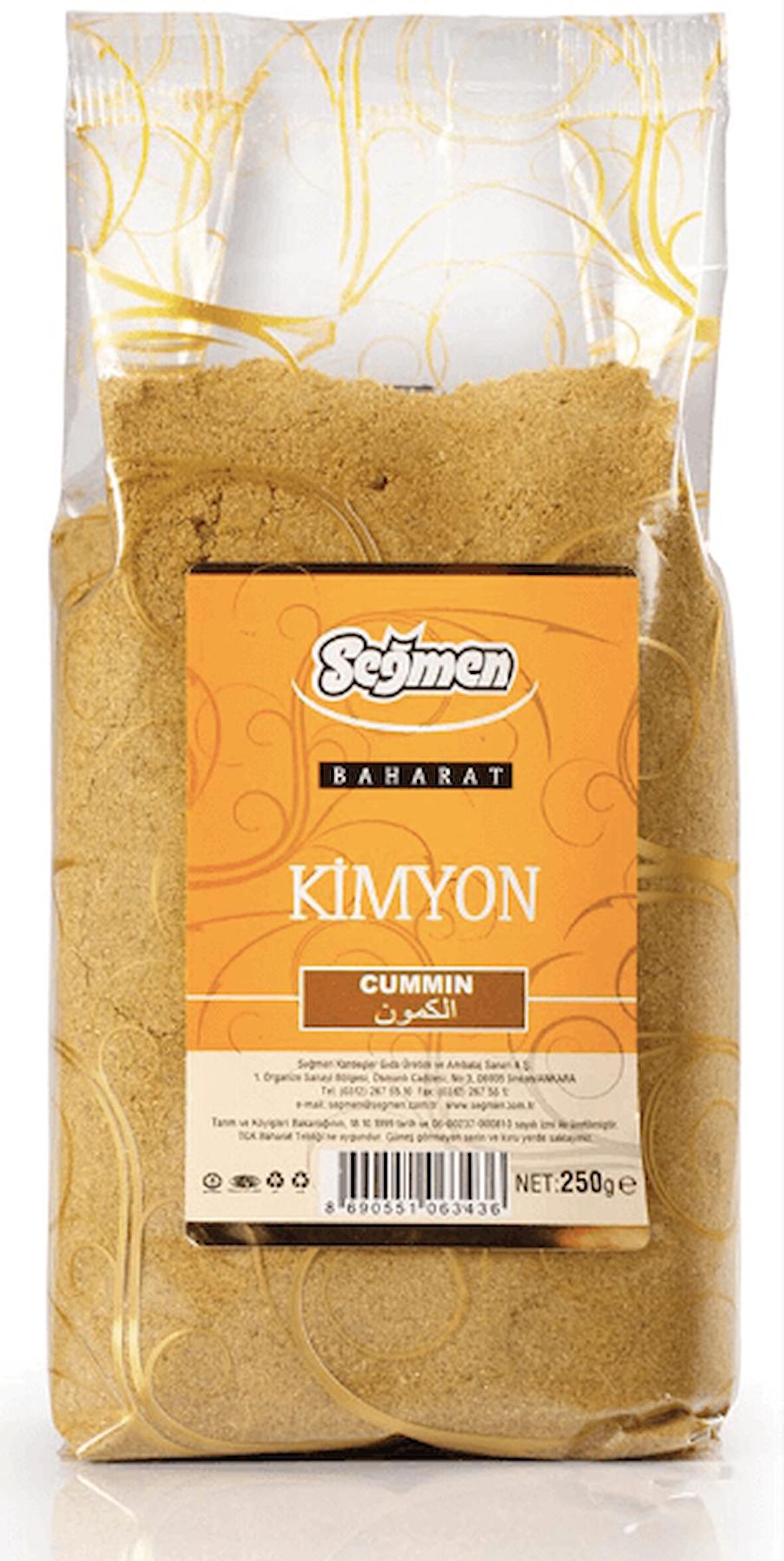 Seğmen Kimyon Poşet 250g