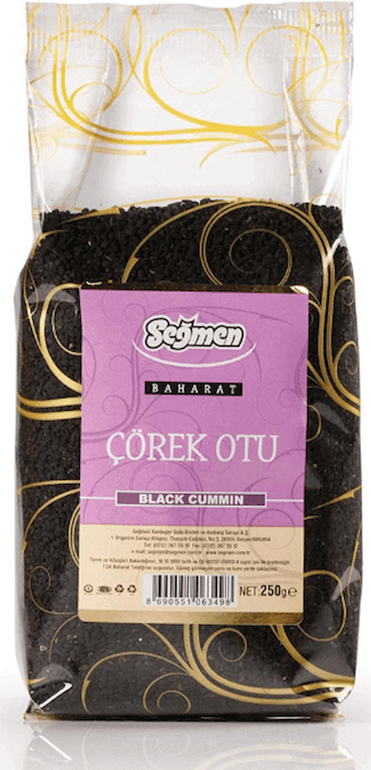 Seğmen Çörekotu Poşet 250g