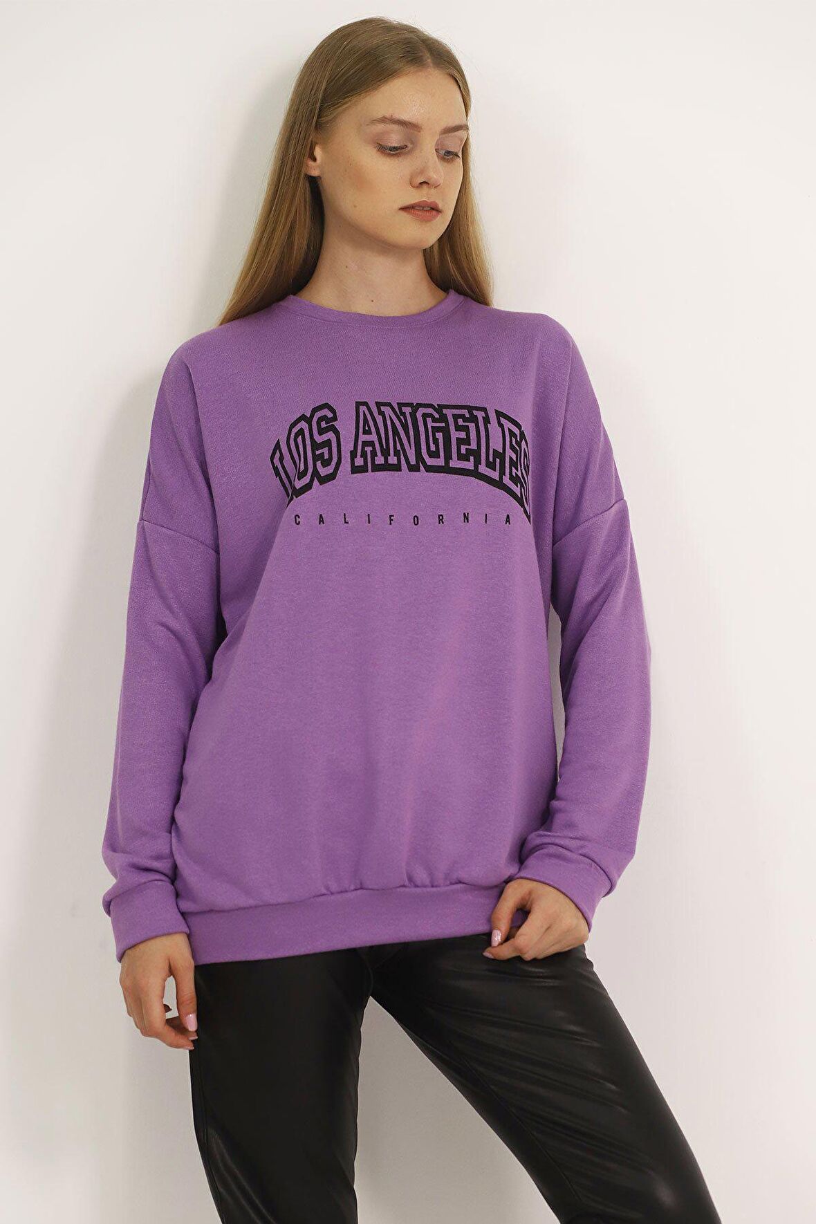 Gabria Los Angeles Baskılı Sweat