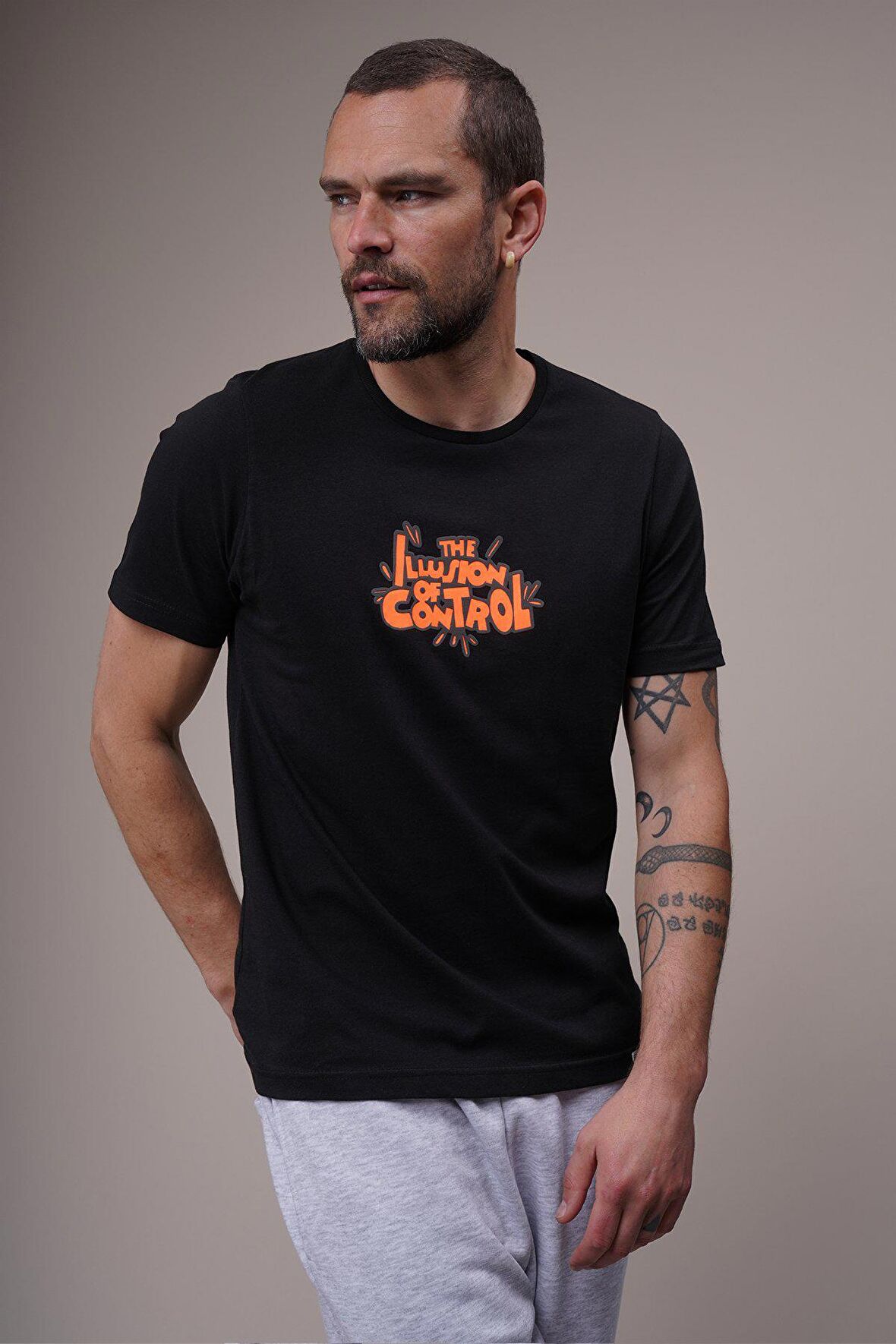 Gabria The Illısıon Baskılı T-shirt