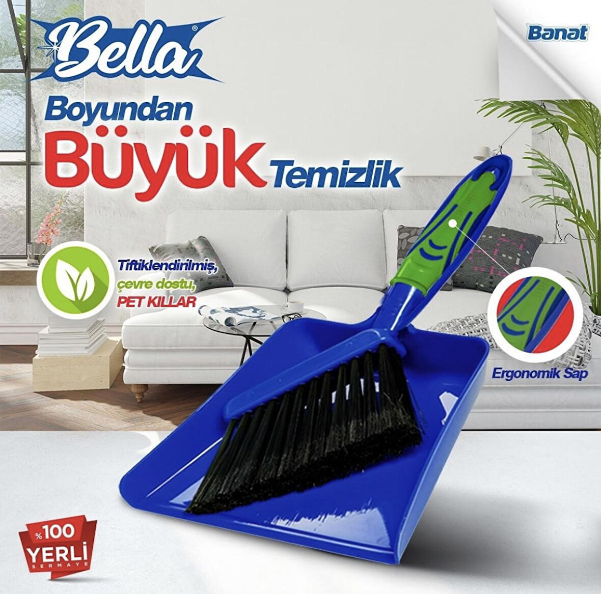 Bella Küçük Faraşlı Süpürge