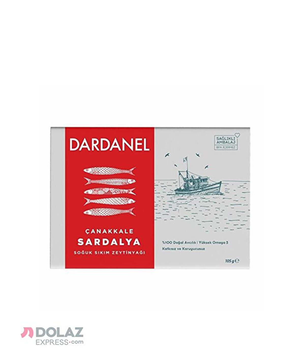 Dardanel Sardalya Sade 105 Gr