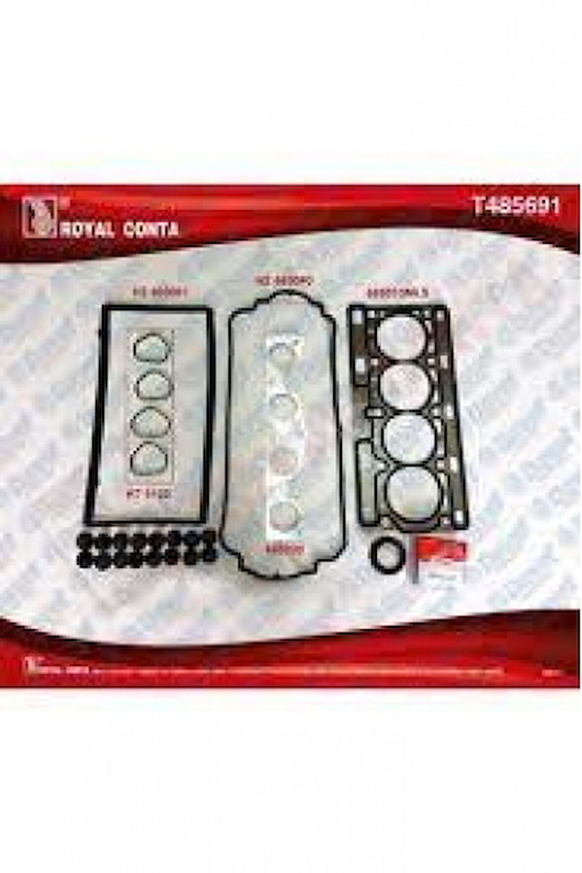 Renault Motor Ust Takım Contası Skc LI-Reinz Keceli Ve Subap Lastıklı Clio Twingo 1,2 16v D4f - Royal T485691