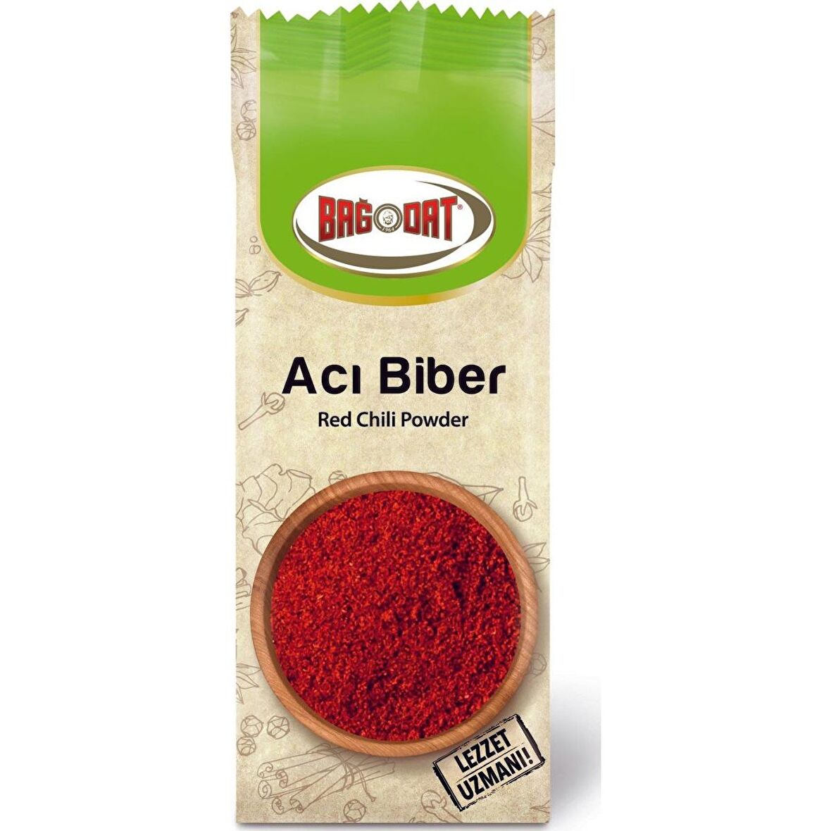 BAGDAT ACI KIRMIZI BIBER 75GR QUADRO 1944