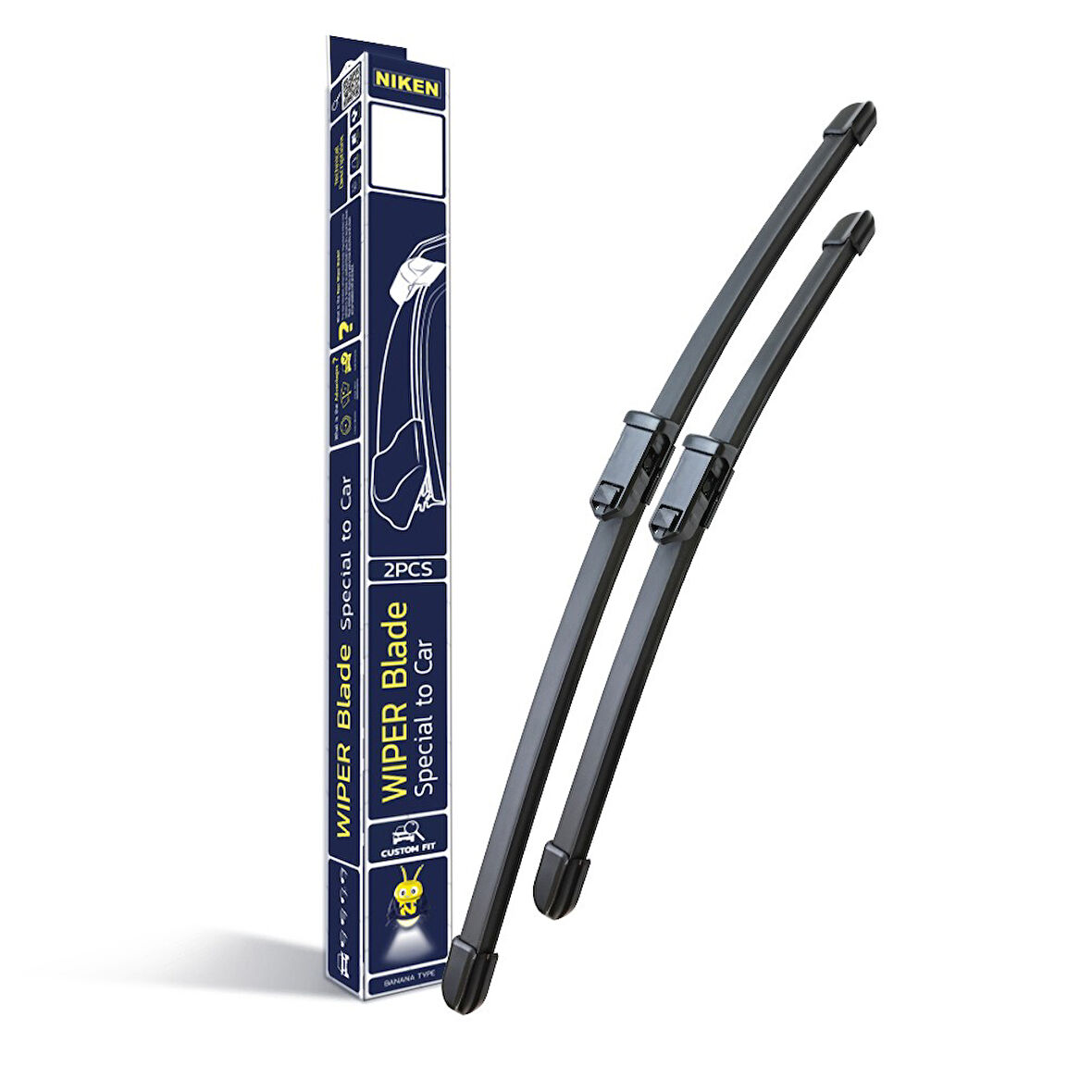 Niken Muz Silecek Takımı Volkswagen Caddy 2021-2025 ile uyumlu