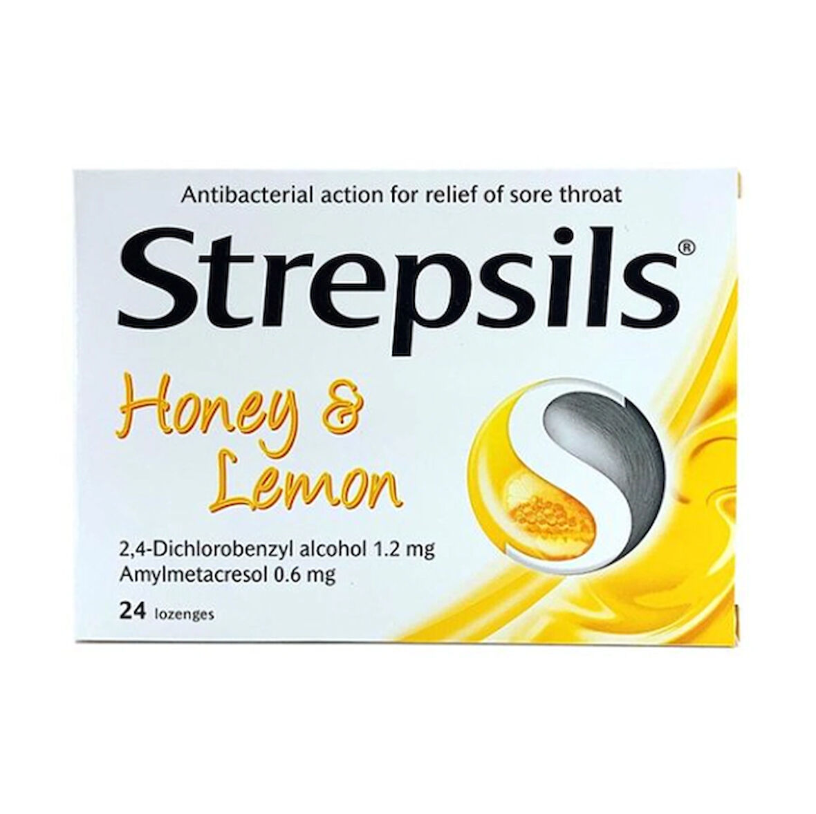 Strepsils Bal-Limon Aromalı 24 Pastil 20 adet