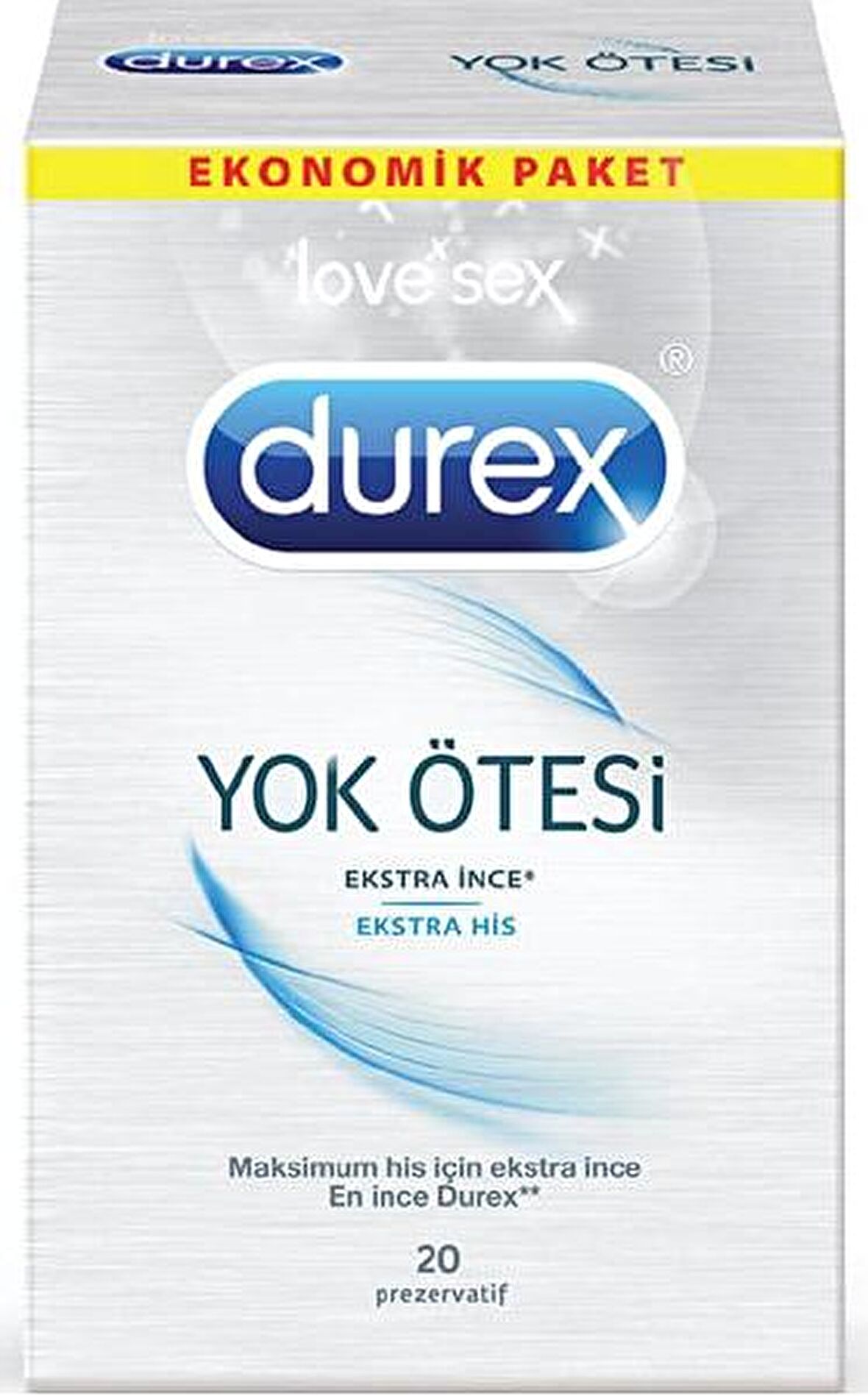  Durex Yok Ötesi Extra His 20li Prezervatif