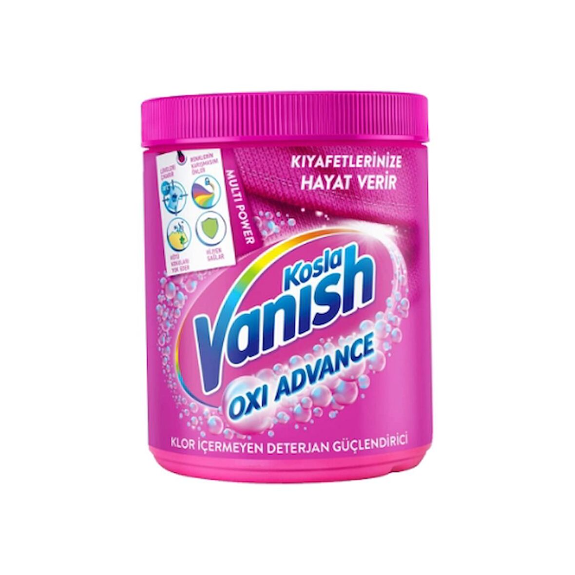 Vanish Oxi Advance Toz Pembe 400 Gr. (4'lü)