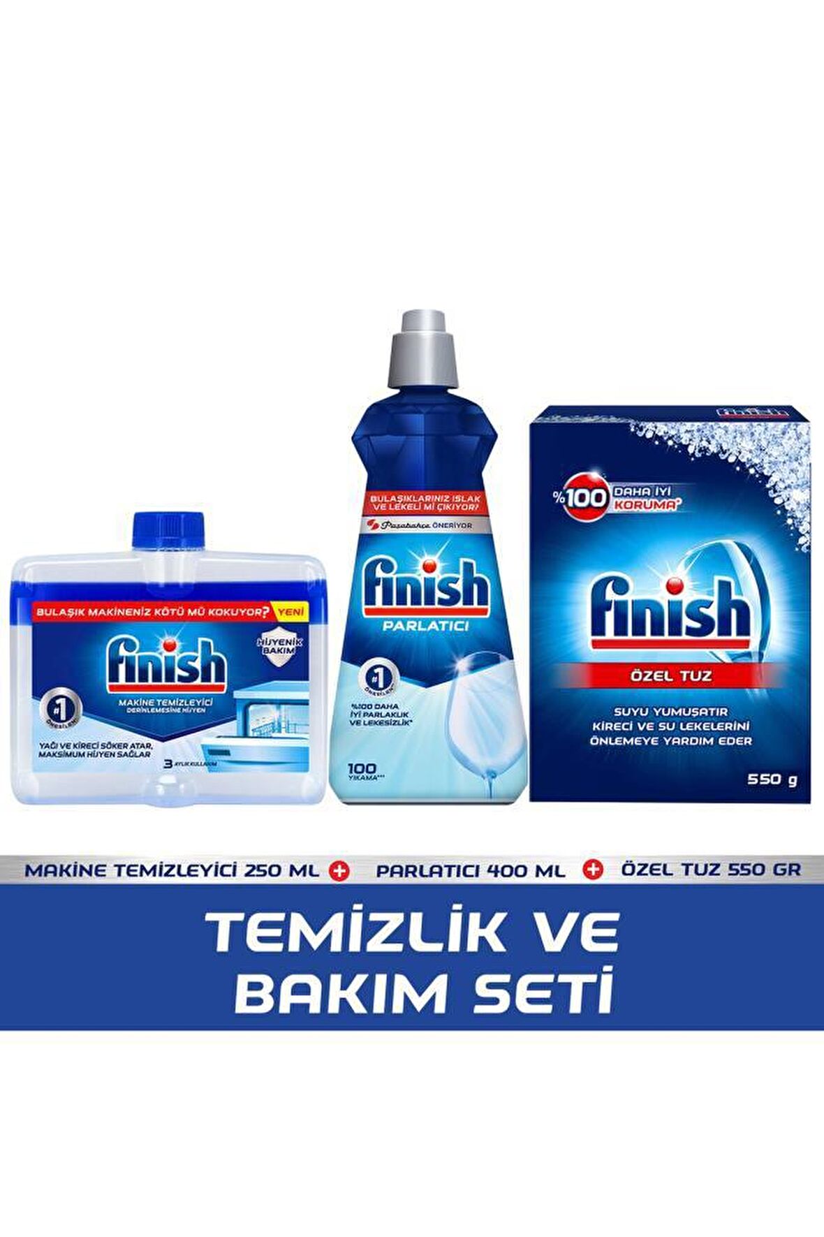 Finish Bulaşık Makinası Temizlik ve Bakım Seti