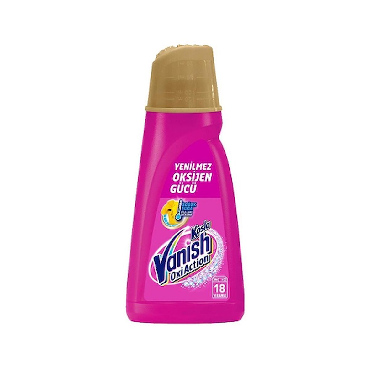 Vanish Gold Sıvı Leke Çıkarıcı 1 Lt. Pembe (12'li)