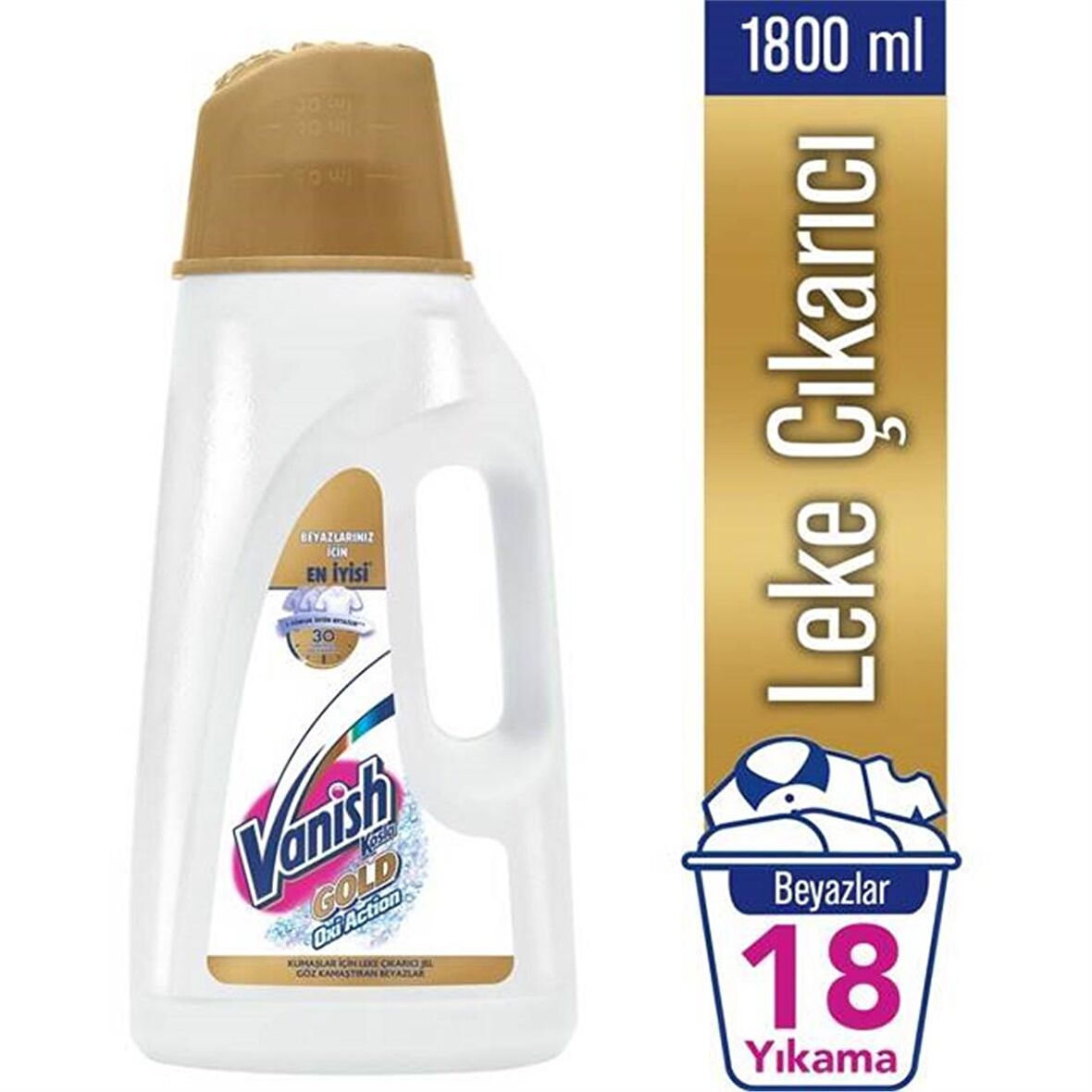 Vanish Kosla Leke Çıkarıcı Gold Sıvı 2000 Ml Beyazlar İçin