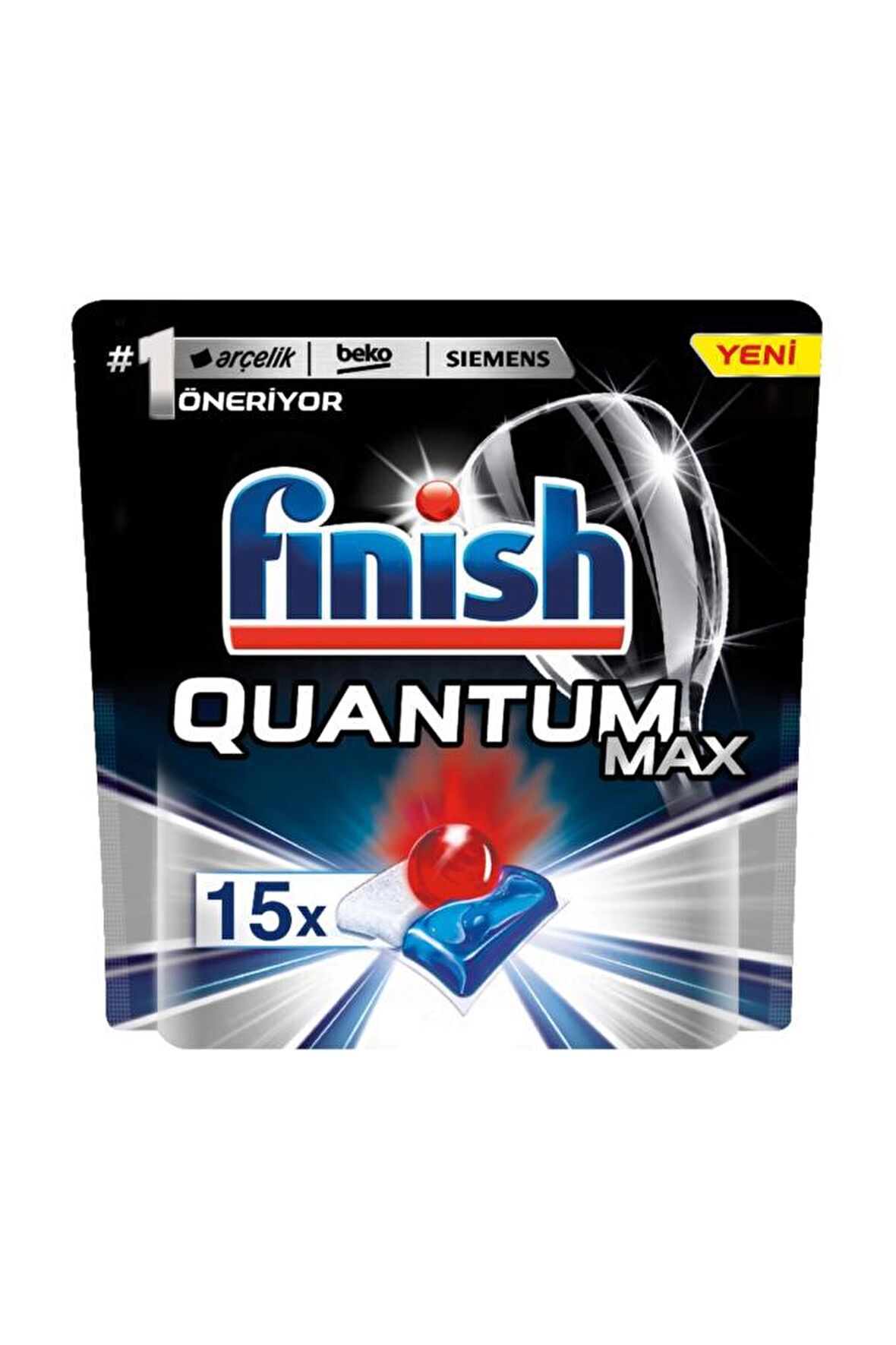 Finish Quantum 15 Yıkama Tablet Bulaşık Makinesi Deterjanı 15 Adet 