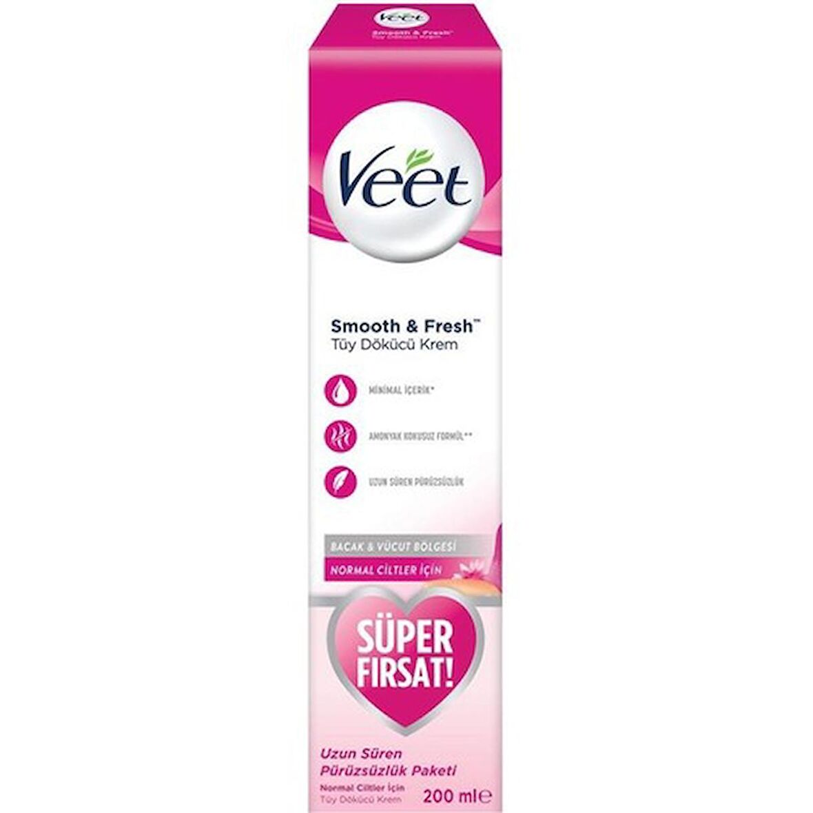 Veet Normal Ciltler İçin Tüy Dökücü Krem 200 ml
