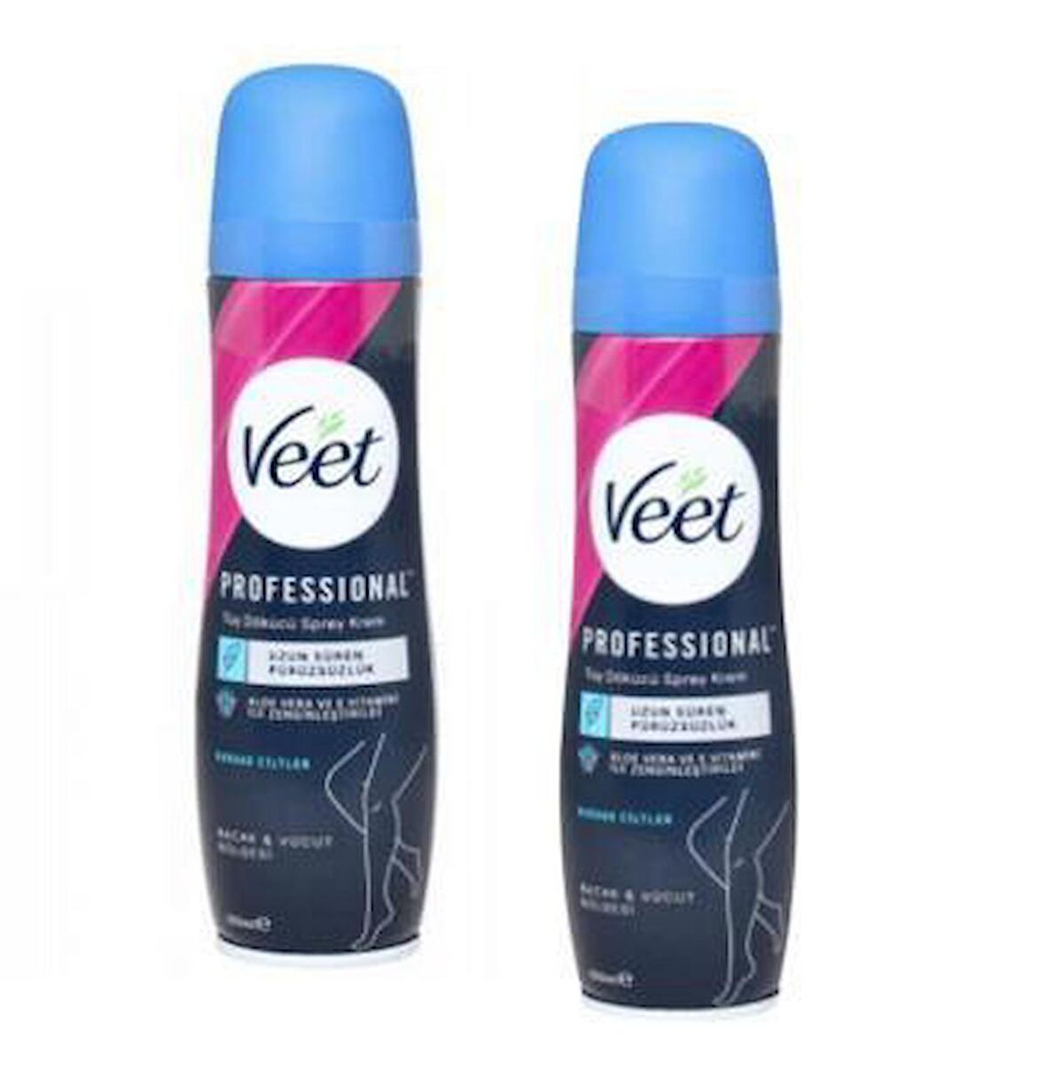 Veet Tüy Dökücü Sprey Krem Hassas Ciltler150 ml 2 Adet