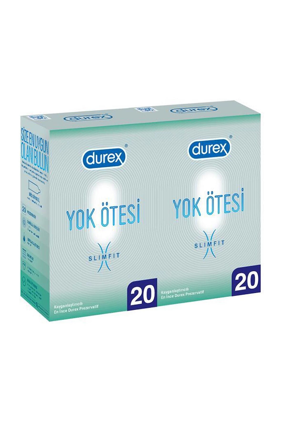 Durex Yok Ötesi Slim Fit 40lı