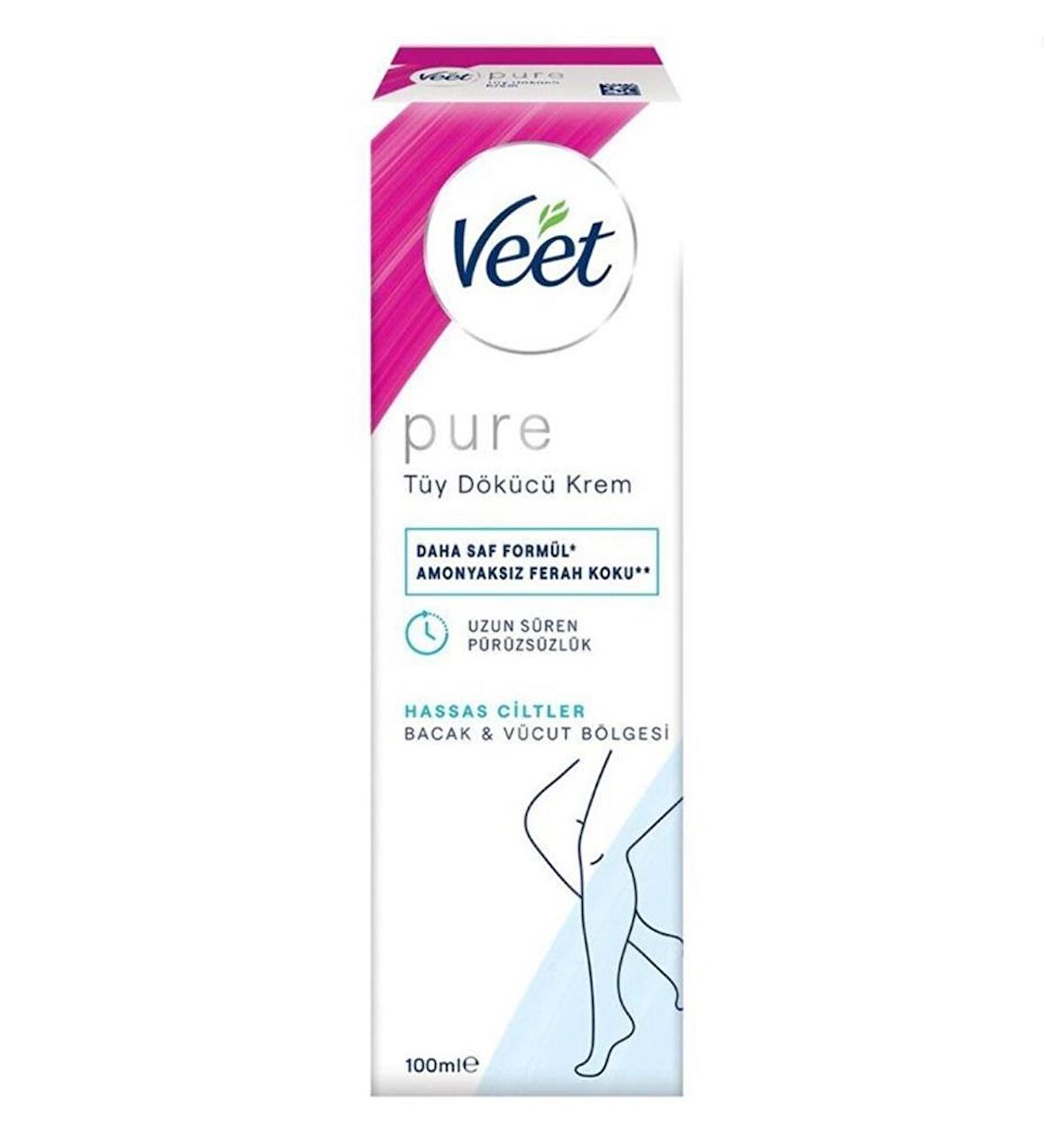 Veet Pure Tüy Dökücü Krem 100 ml - Hassas Ciltler