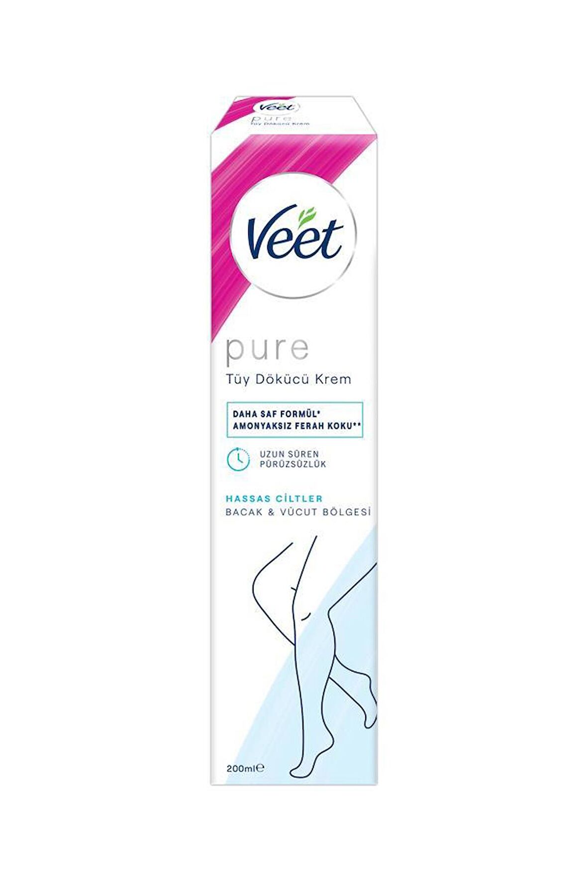 Veet Tüy Dökücü Krem Hassas Ciltler 200 Ml