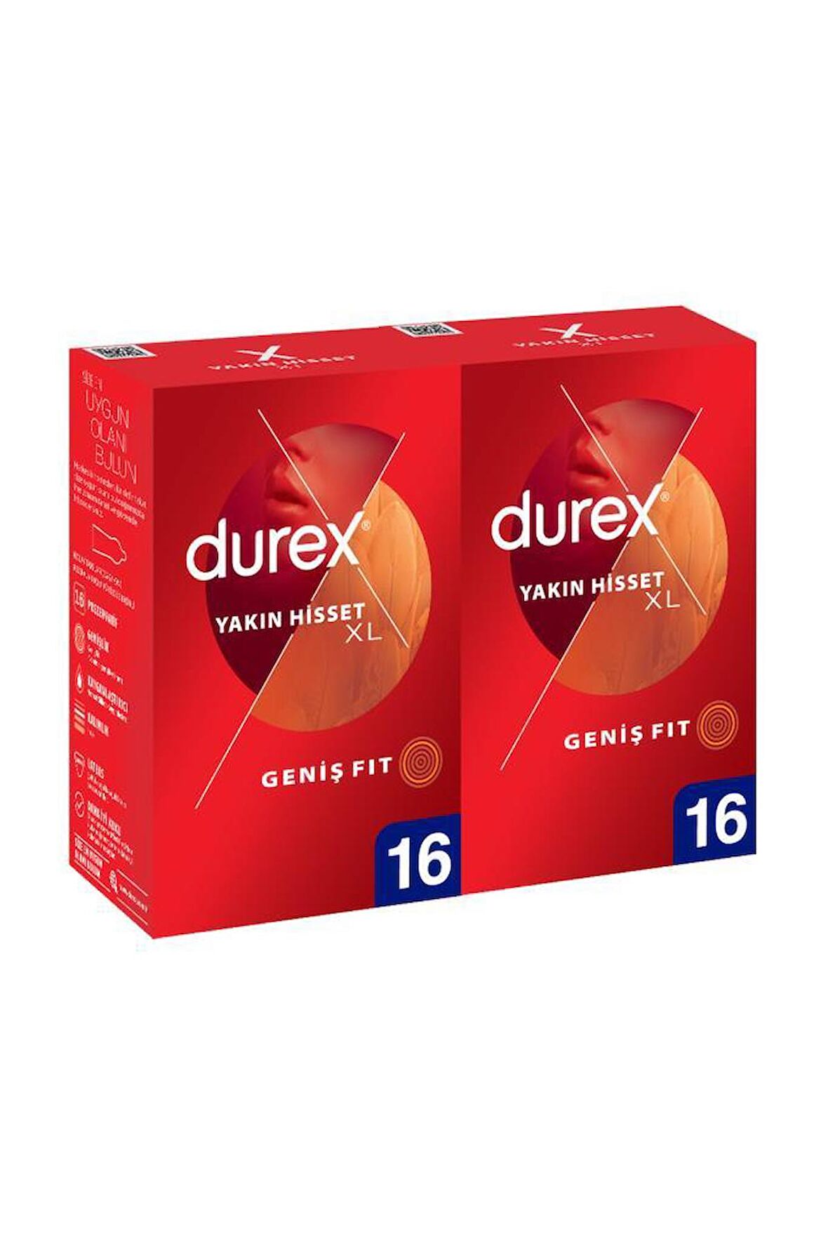 Durex Yakın Hisset 32 XL Prezervatif