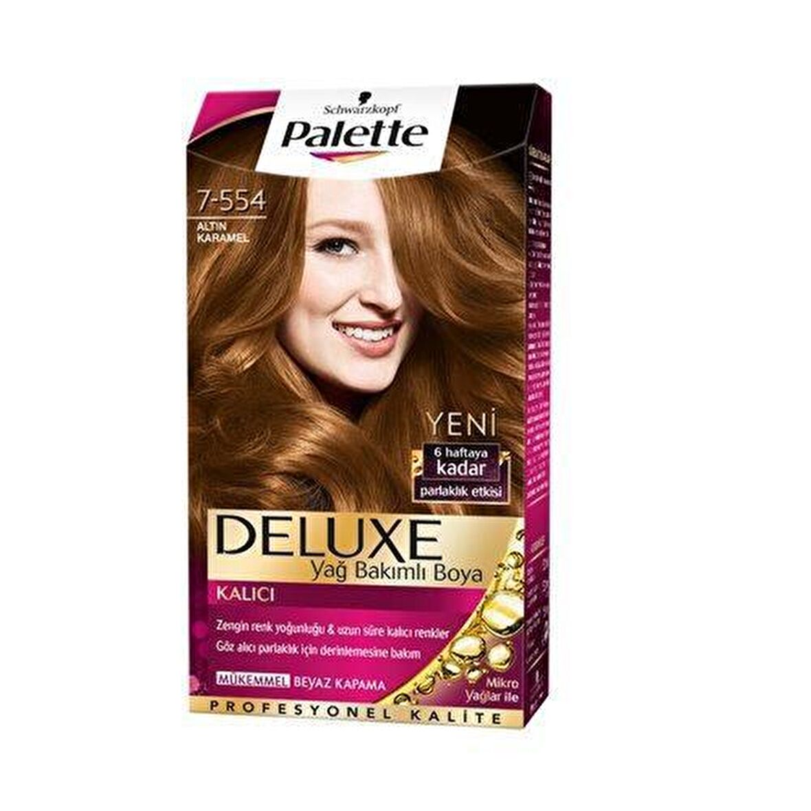 Palette Deluxe 7-554 Altın Karamel