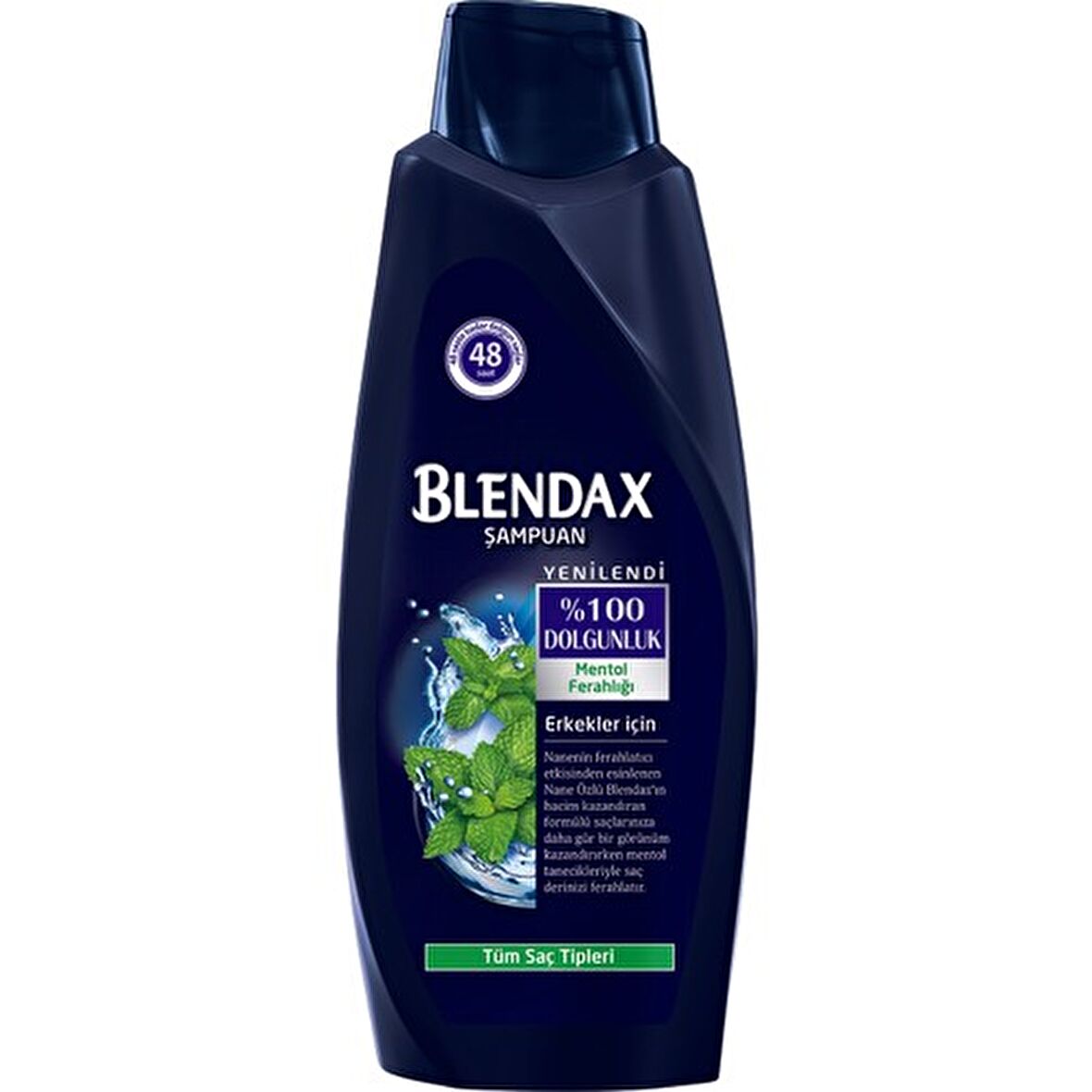 Blendax Tüm Saçlar İçin Dolgunlaştırıcı Mentollü Şampuan 550 ml