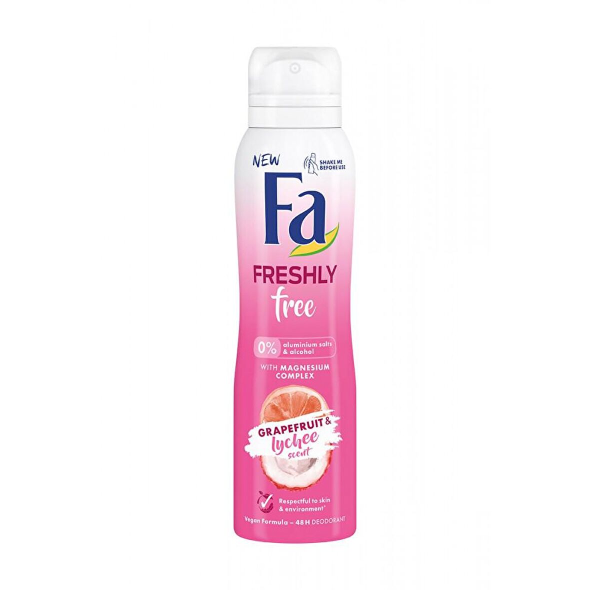 Fa Freshly Free Pudrasız Leke Yapmayan Sprey Deodorant 150 ml