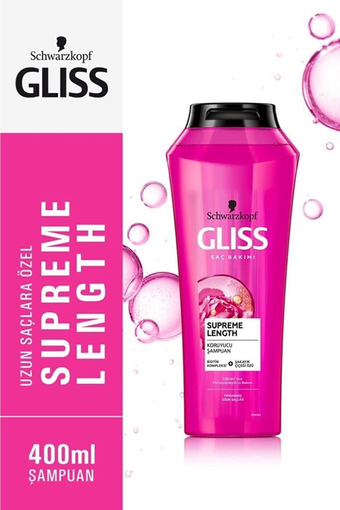 Gliss Şampuan Supreme Length Zarar Görmüş Uzun Saçlar 400 Ml