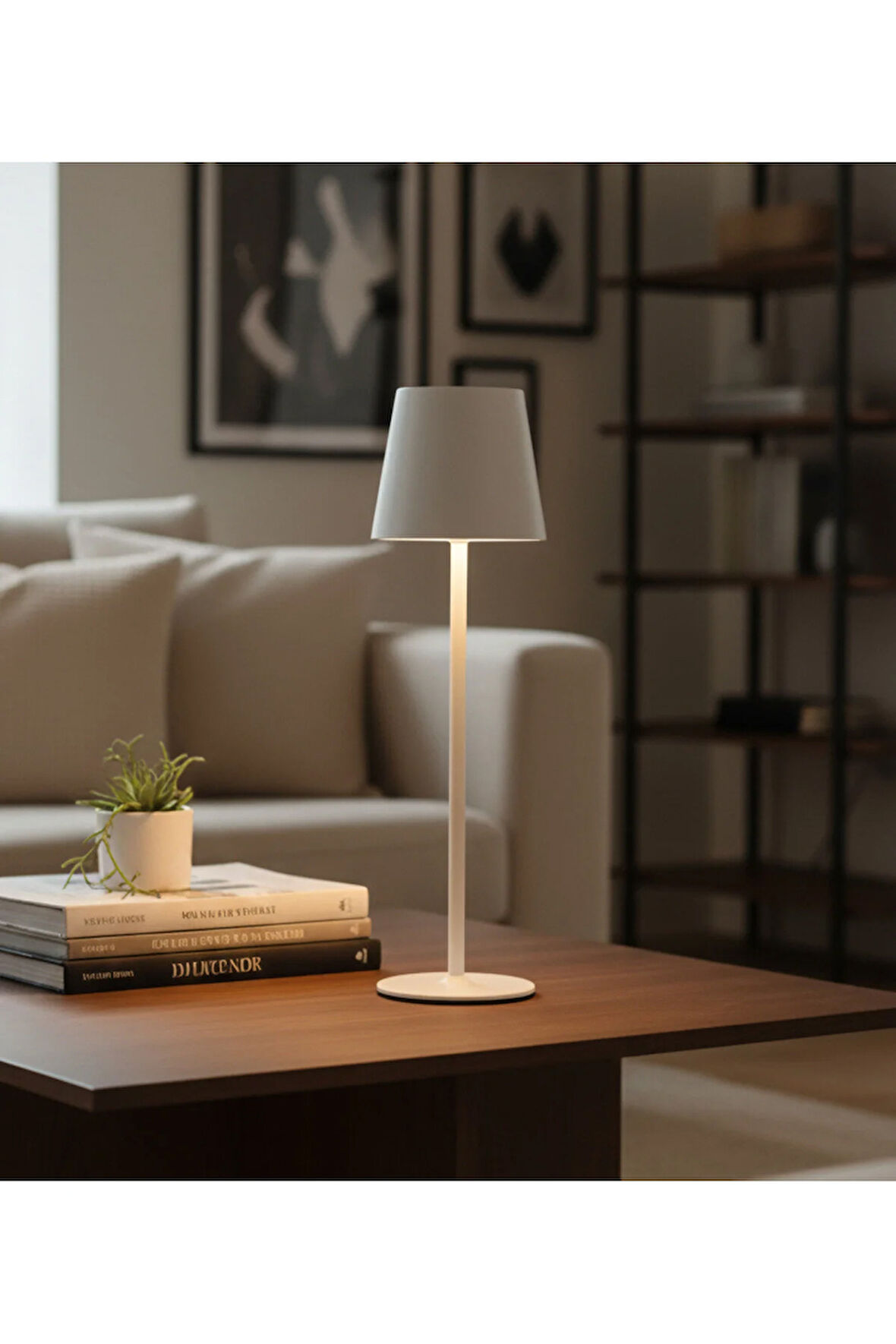 3 Fonksiyonlu Masa Lambası – KML114 (Dokunmatik Sensörlü) - BEYAZ