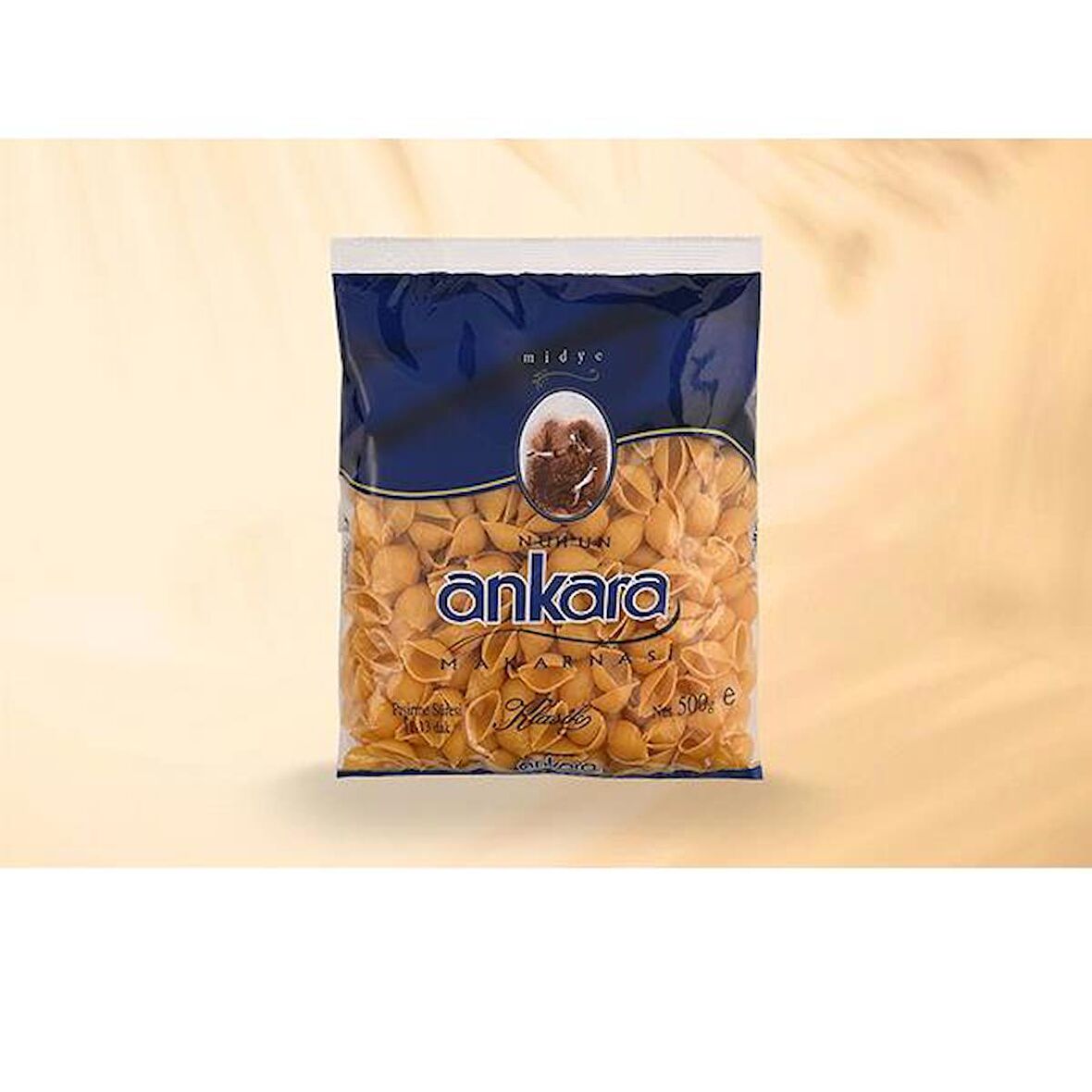 ANKARA MAKARNA MİDYE 500 GR X 20 ADET