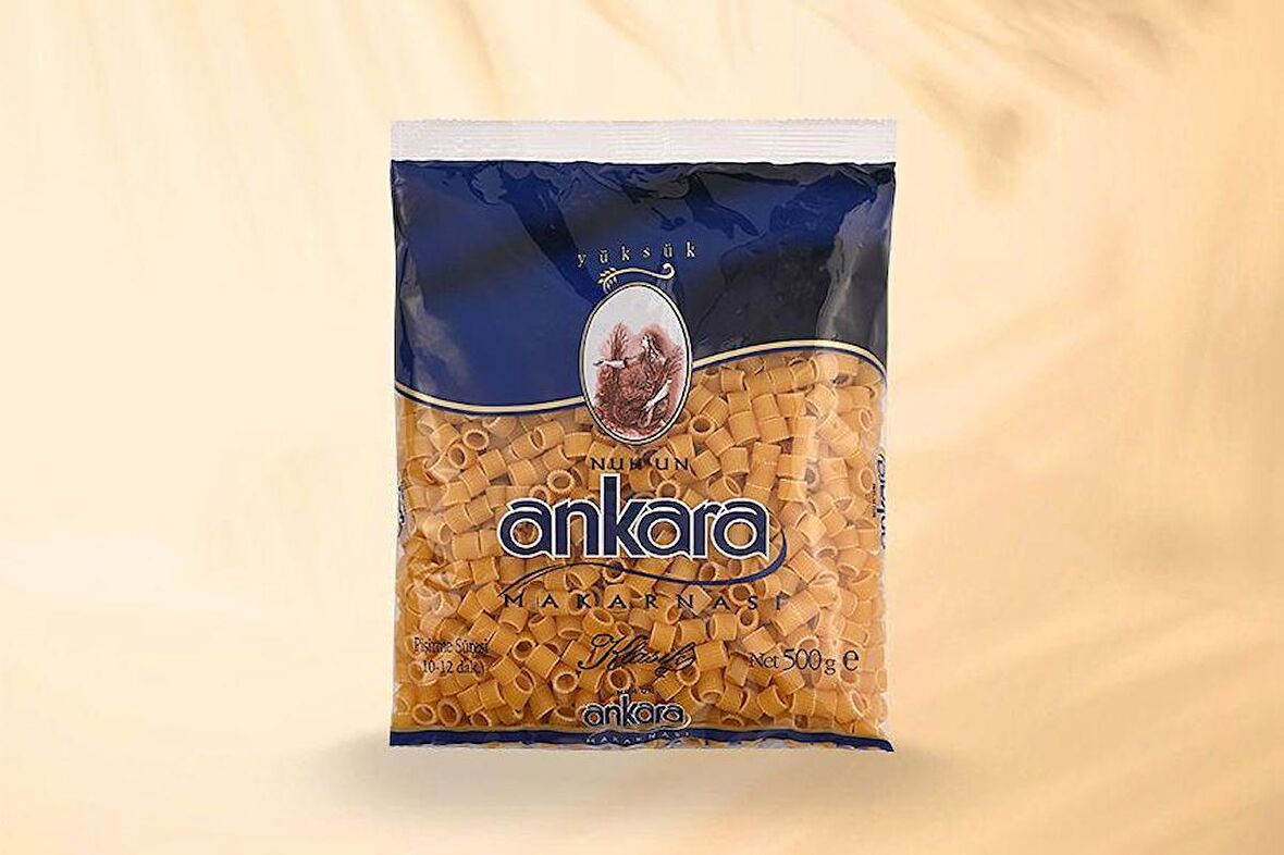 Ankara Yüksük Makarna 500Gr x 20 Adet