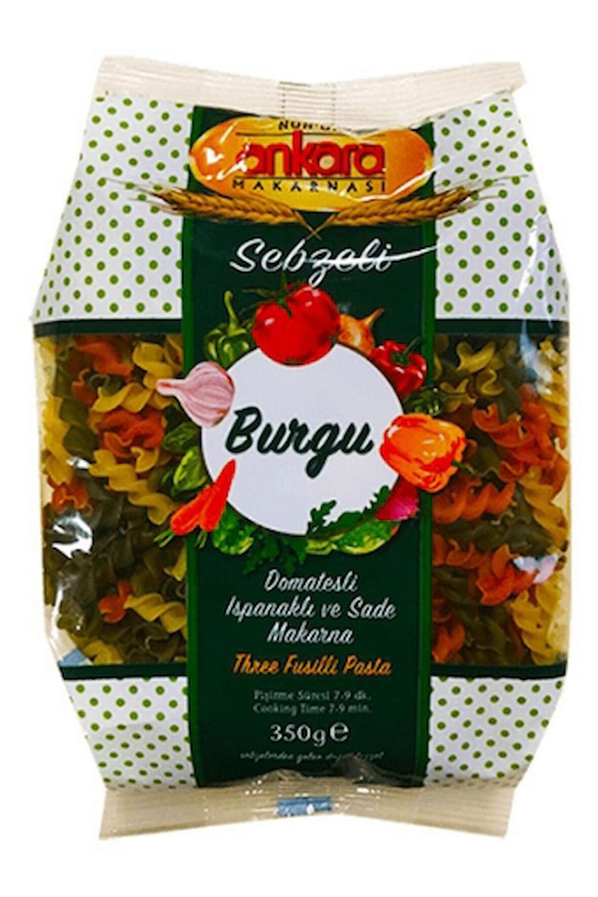 Ankara Sebzeli Burgu 350 Gr