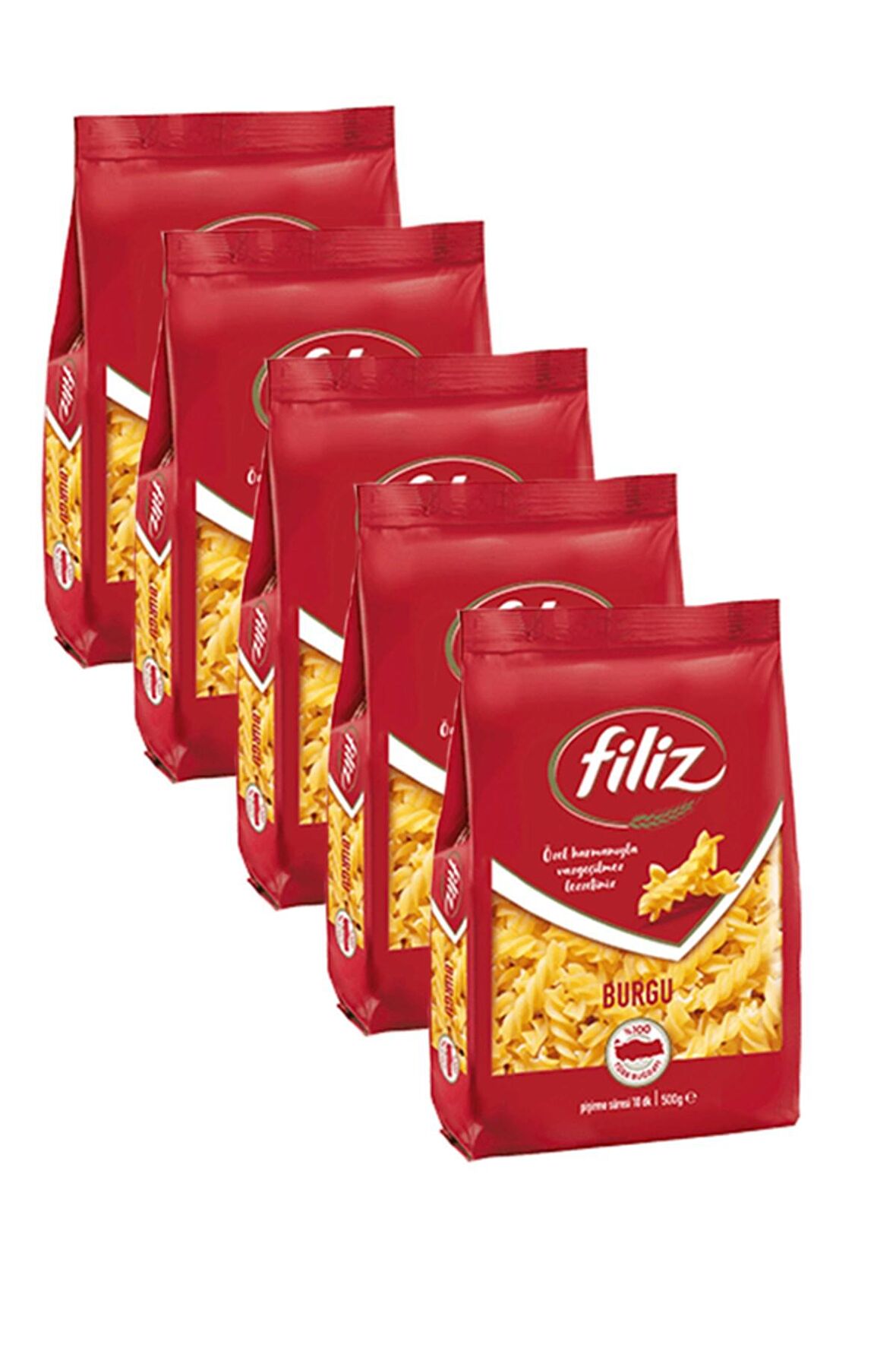 Filiz Burgu Makarna 500 gr x 5 adet