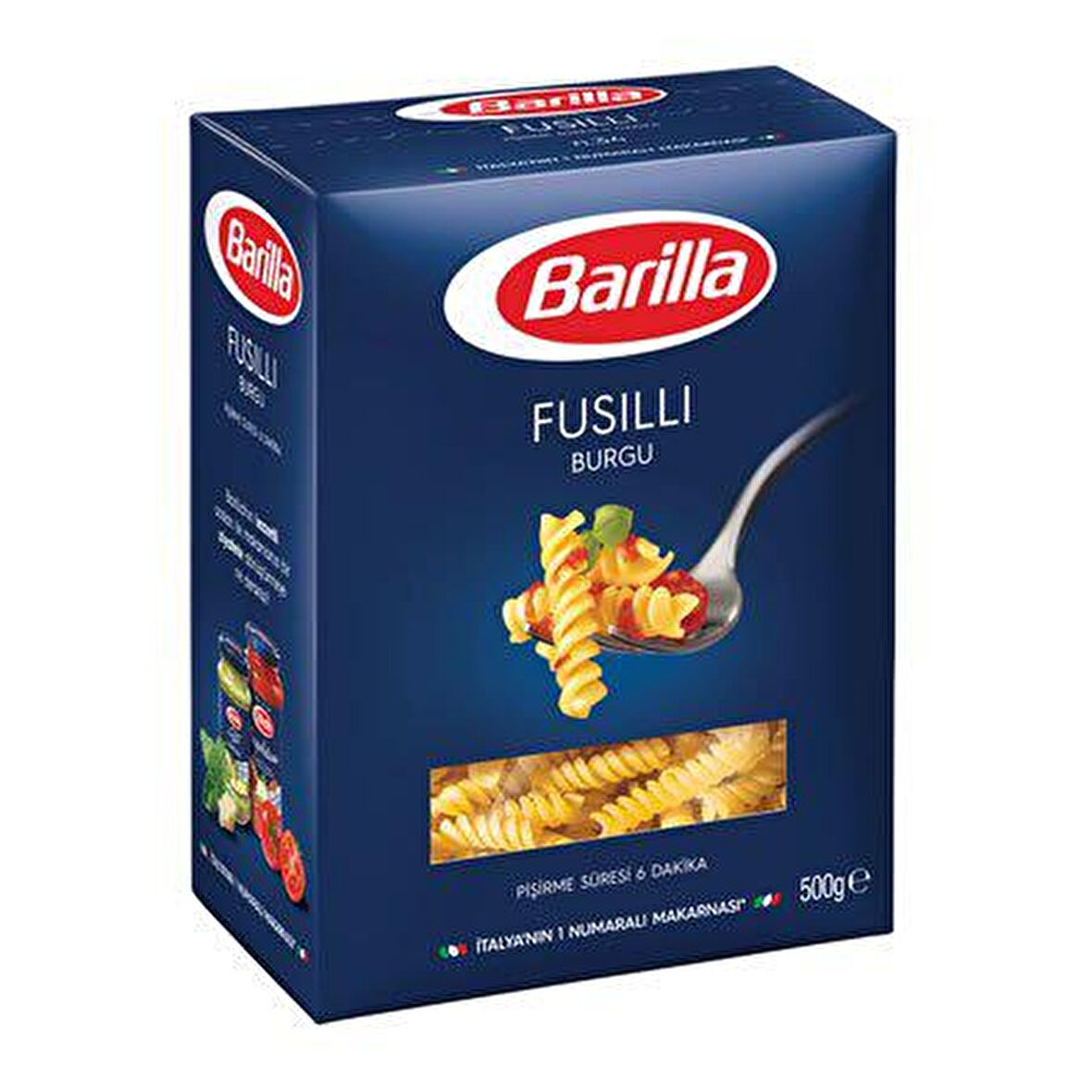 Barilla Fusulli Burgu Makarna 500 Gr 