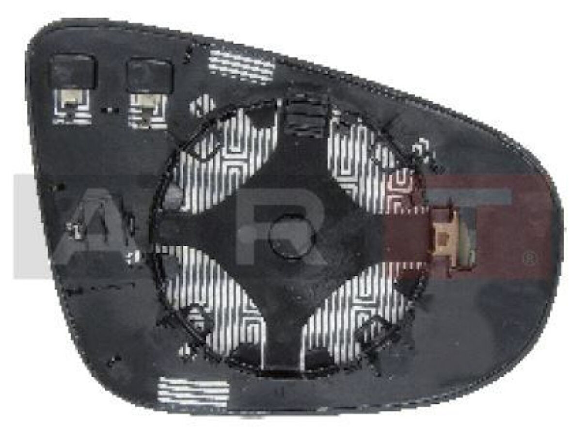 Vag Dis Dikiz Ayna Camı Sag Elektrikli Golf VI 10> - Art Mg006.6325